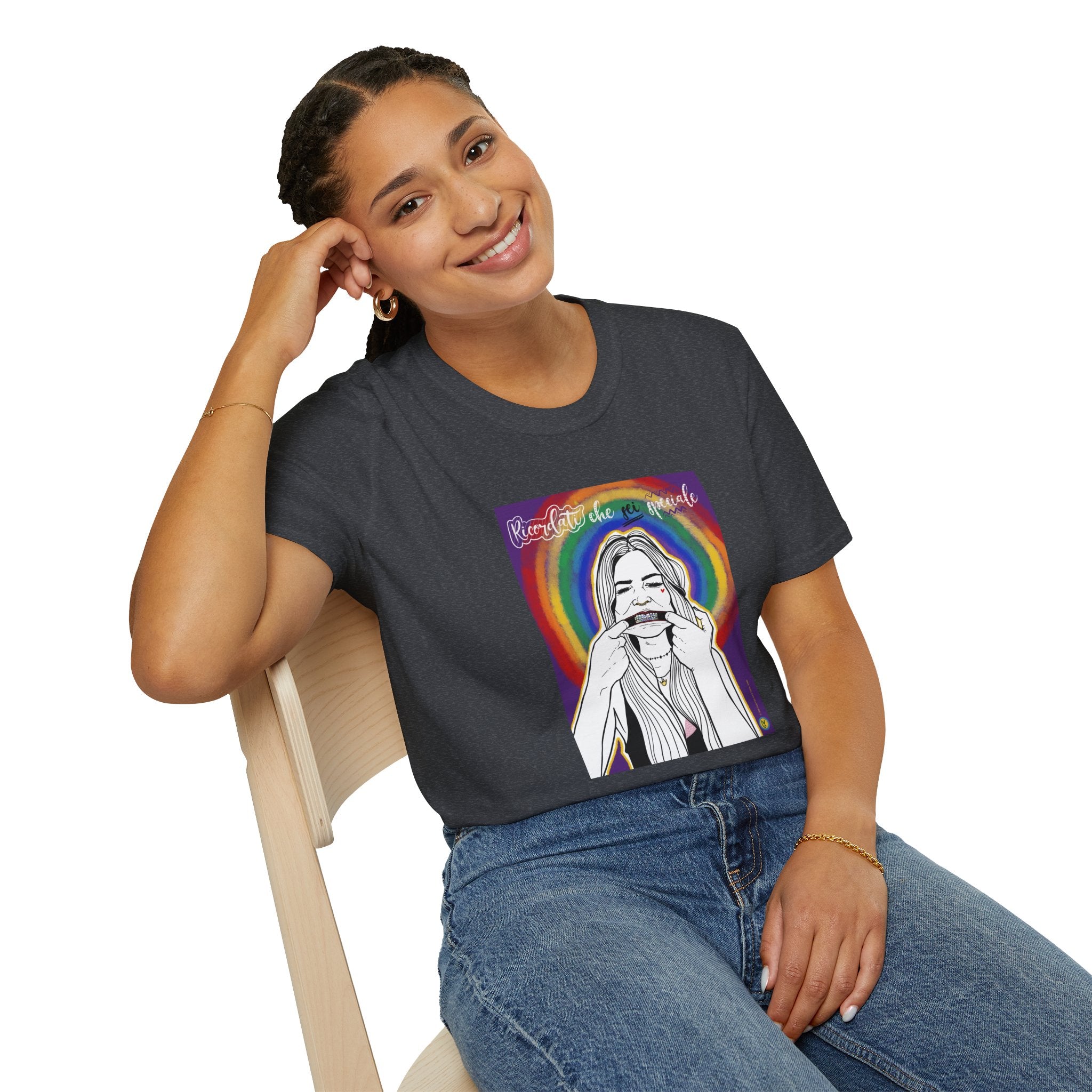 T-Shirt – Rainbow Smile