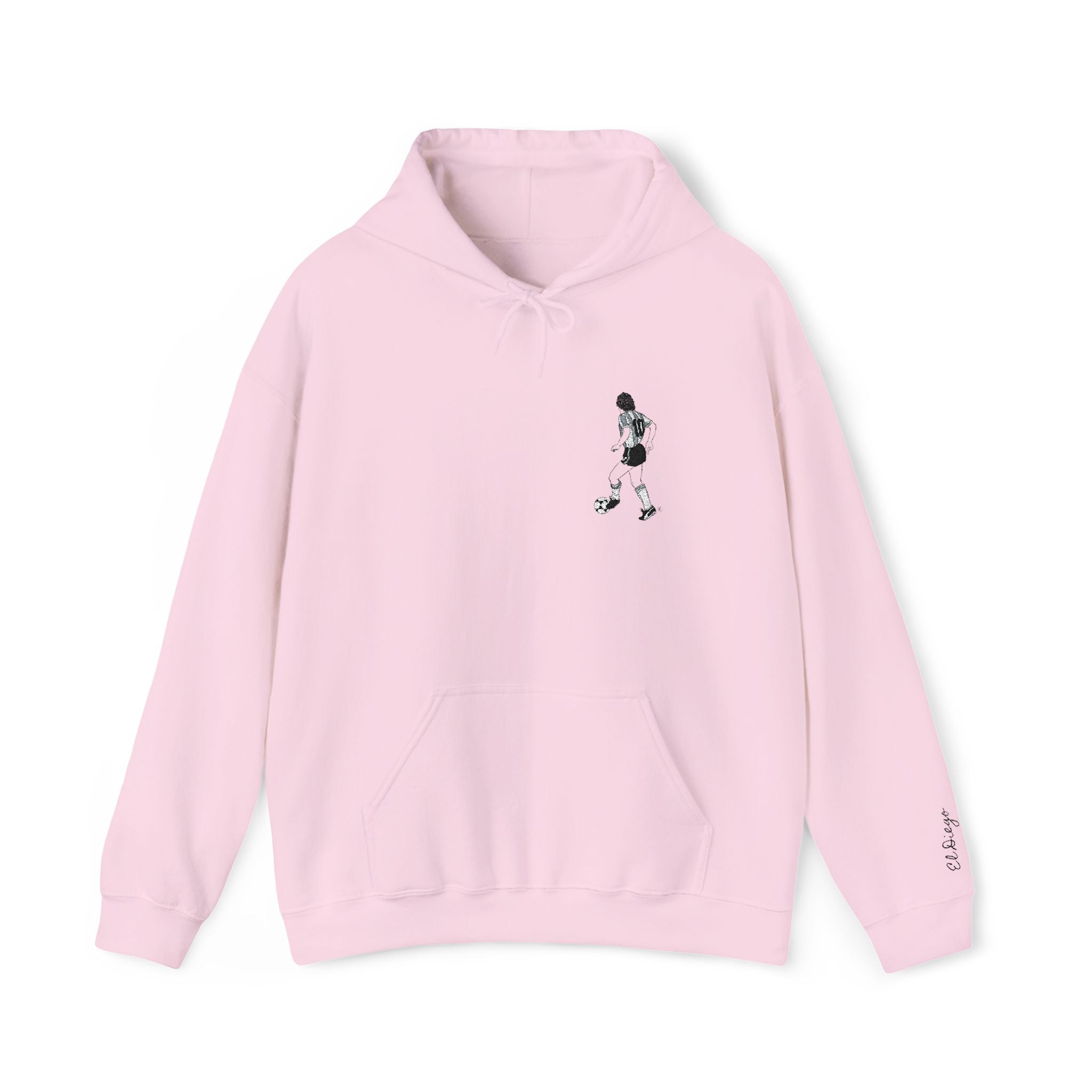 Maradona Iconic Hoodie -RICAMO Premium_ Un icona che non passa mai di moda