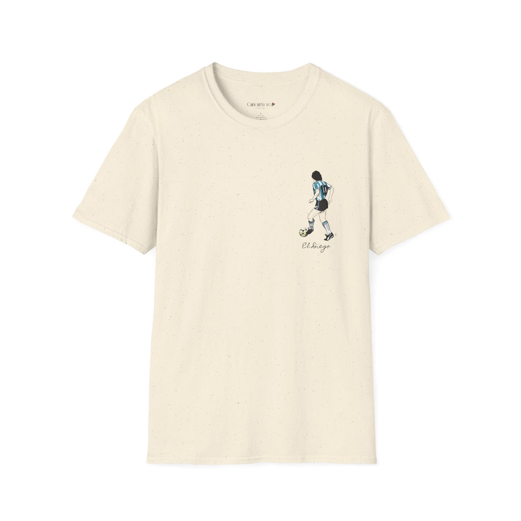 maradona single iconic - Cotone pettinato