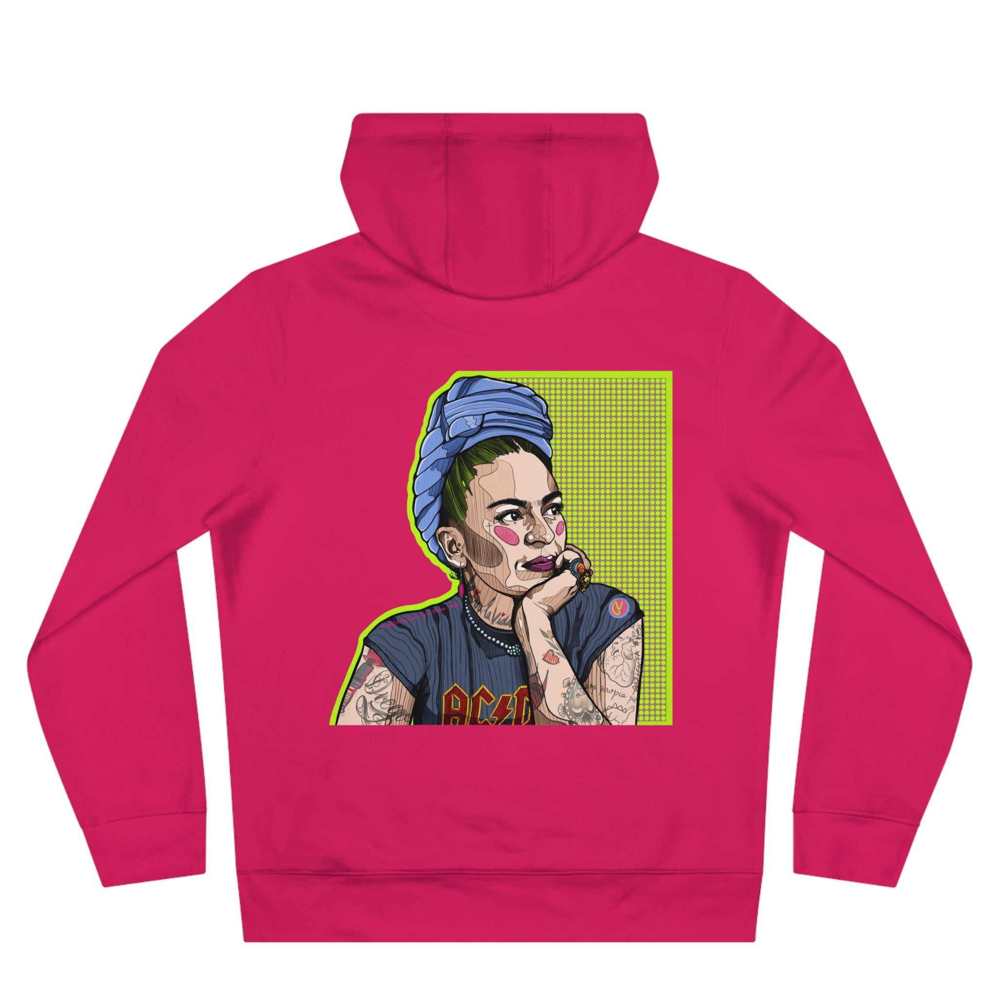 Frida Kahlo Rock Felpa Design