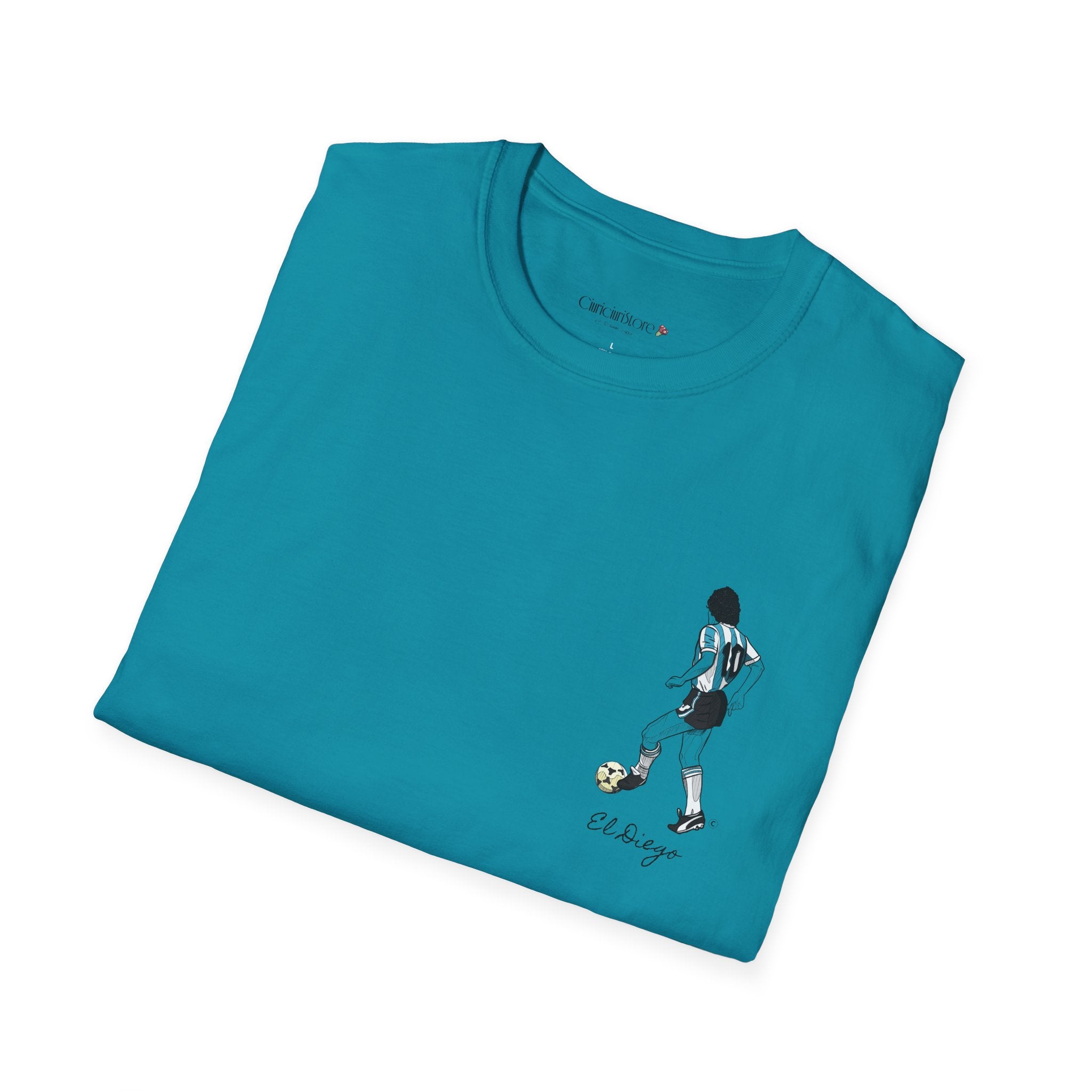 maradona single iconic - Cotone pettinato