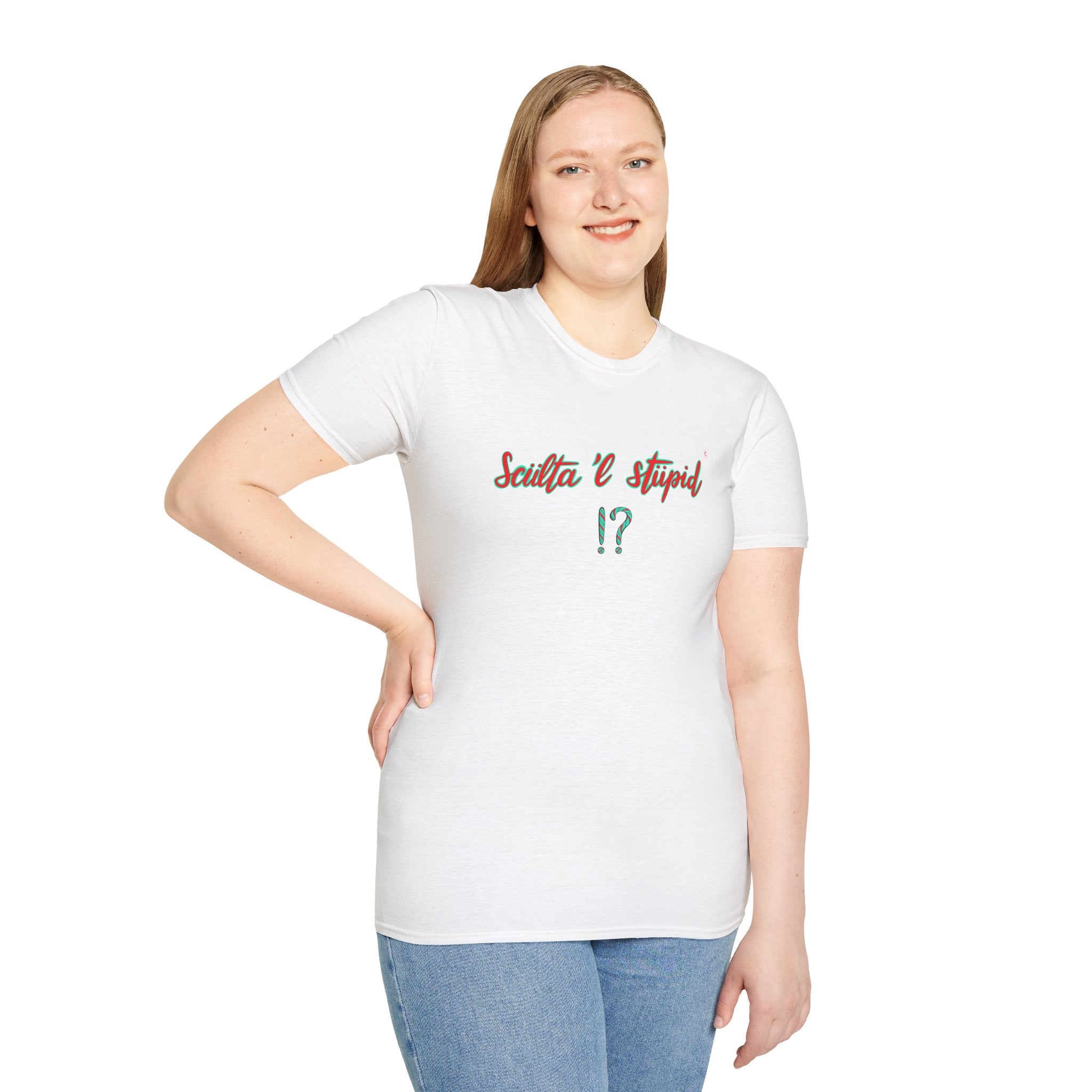 T shirt - sculta 'l stupid ❗❓