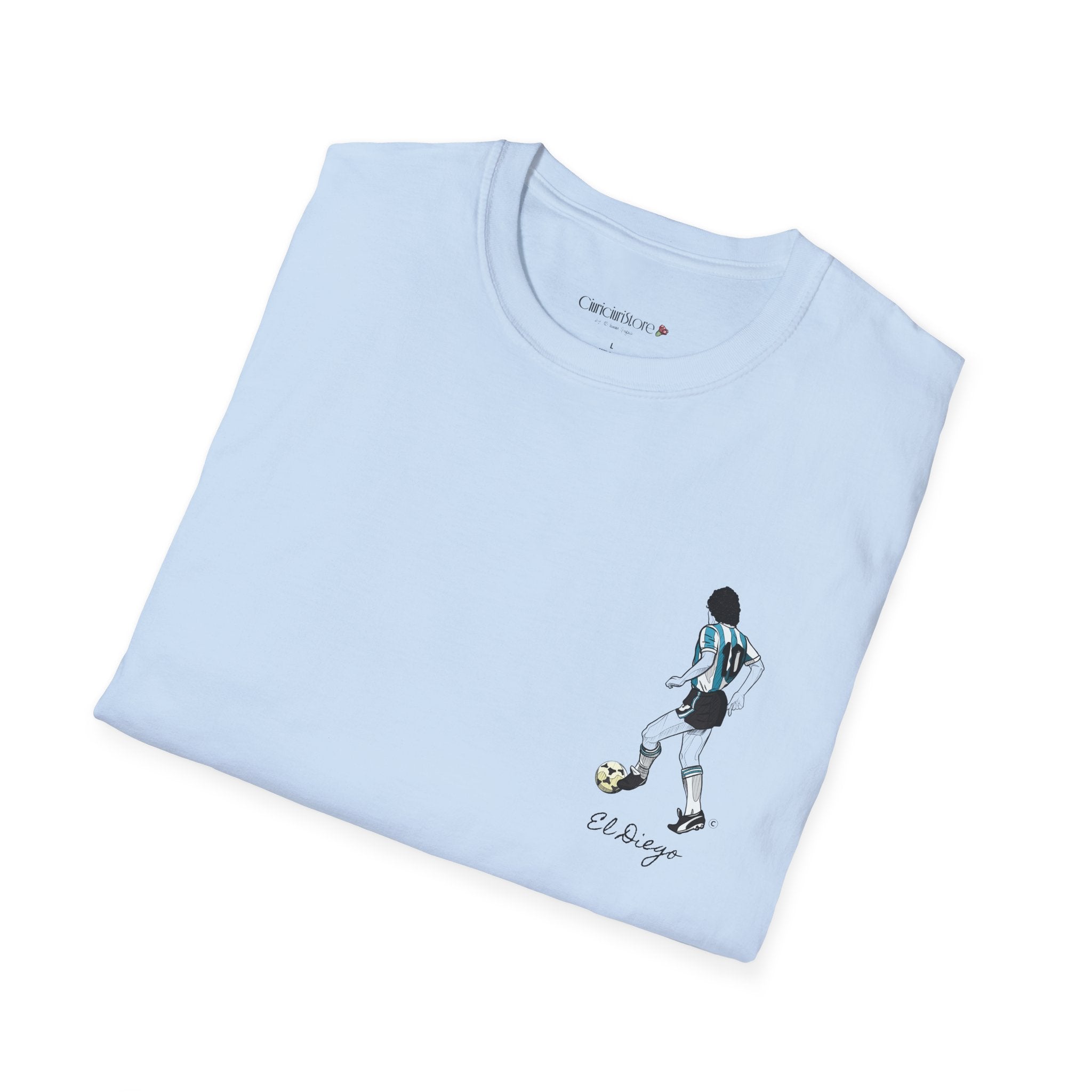 maradona single iconic - Cotone pettinato