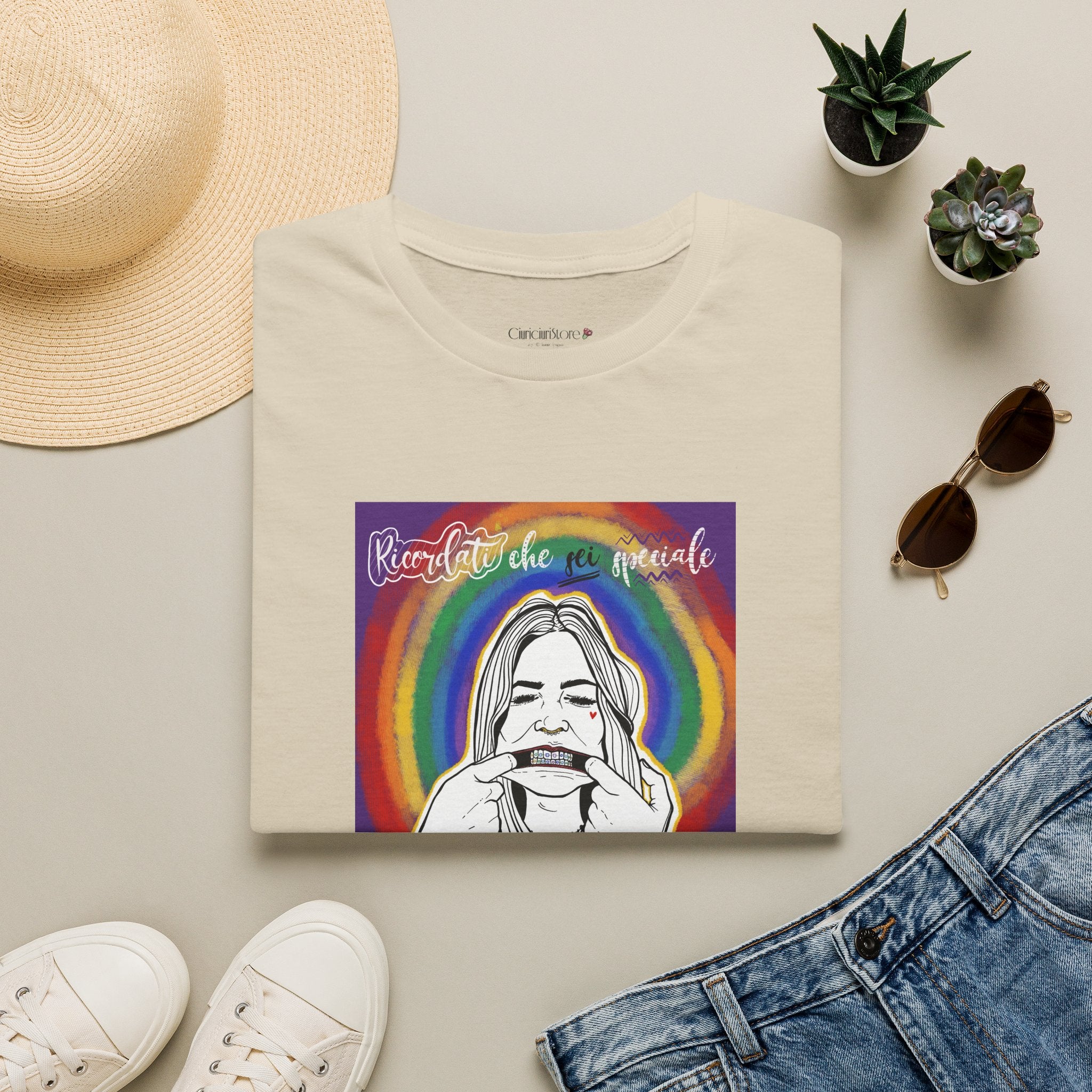 T-Shirt – Rainbow Smile
