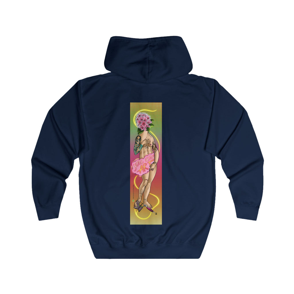 Full Zip Hoodie -Venere Pop-Punk