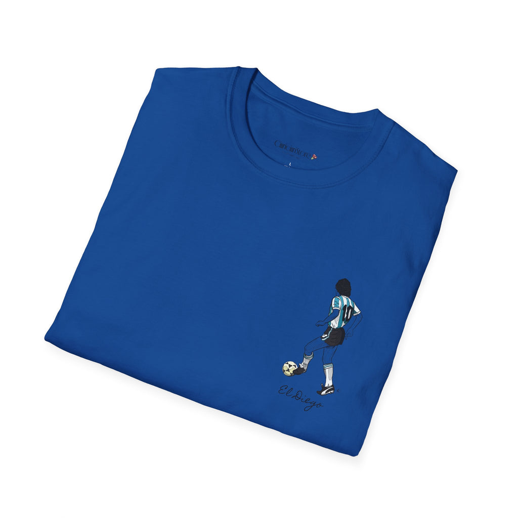 maradona single iconic - Cotone pettinato