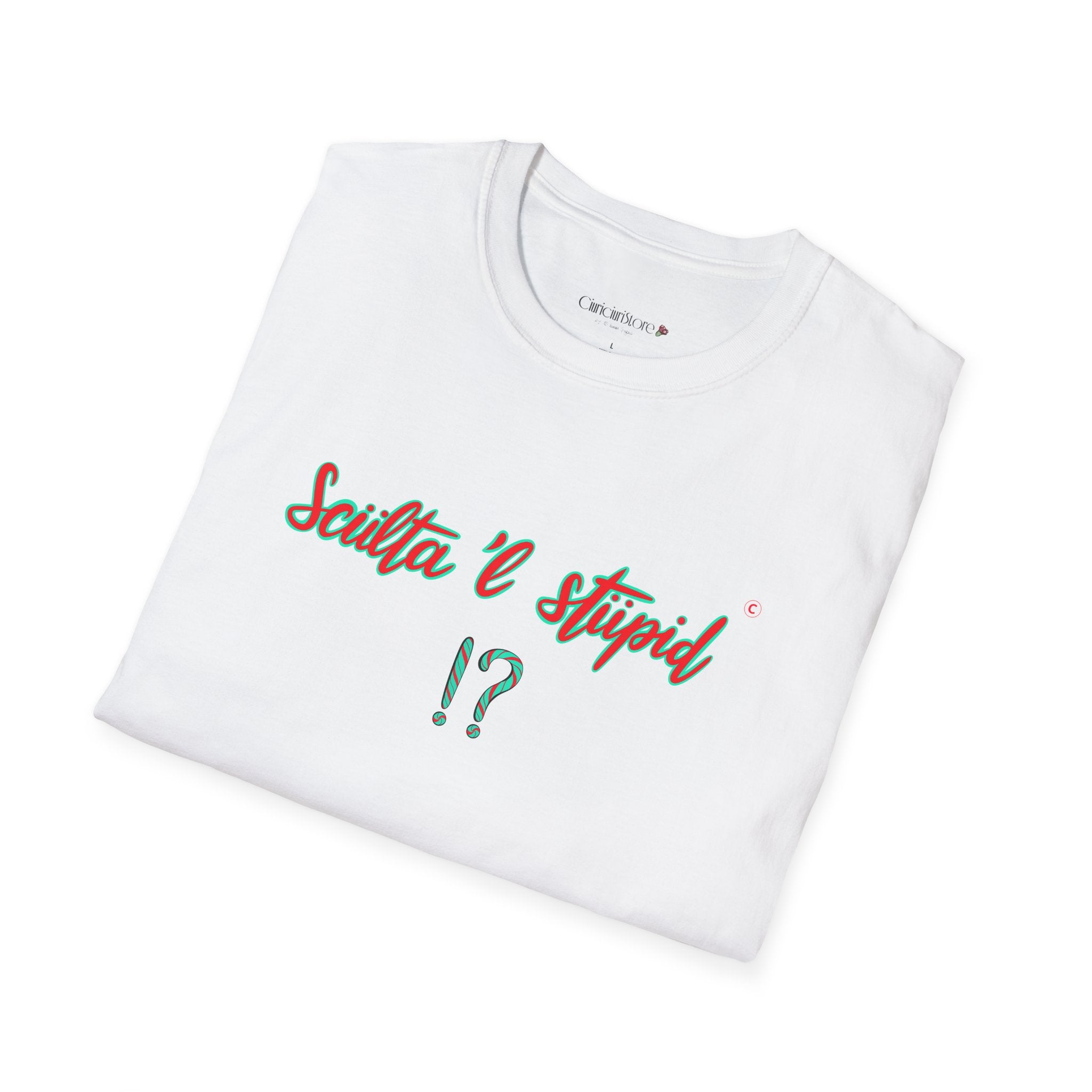 T shirt - sculta 'l stupid ❗❓