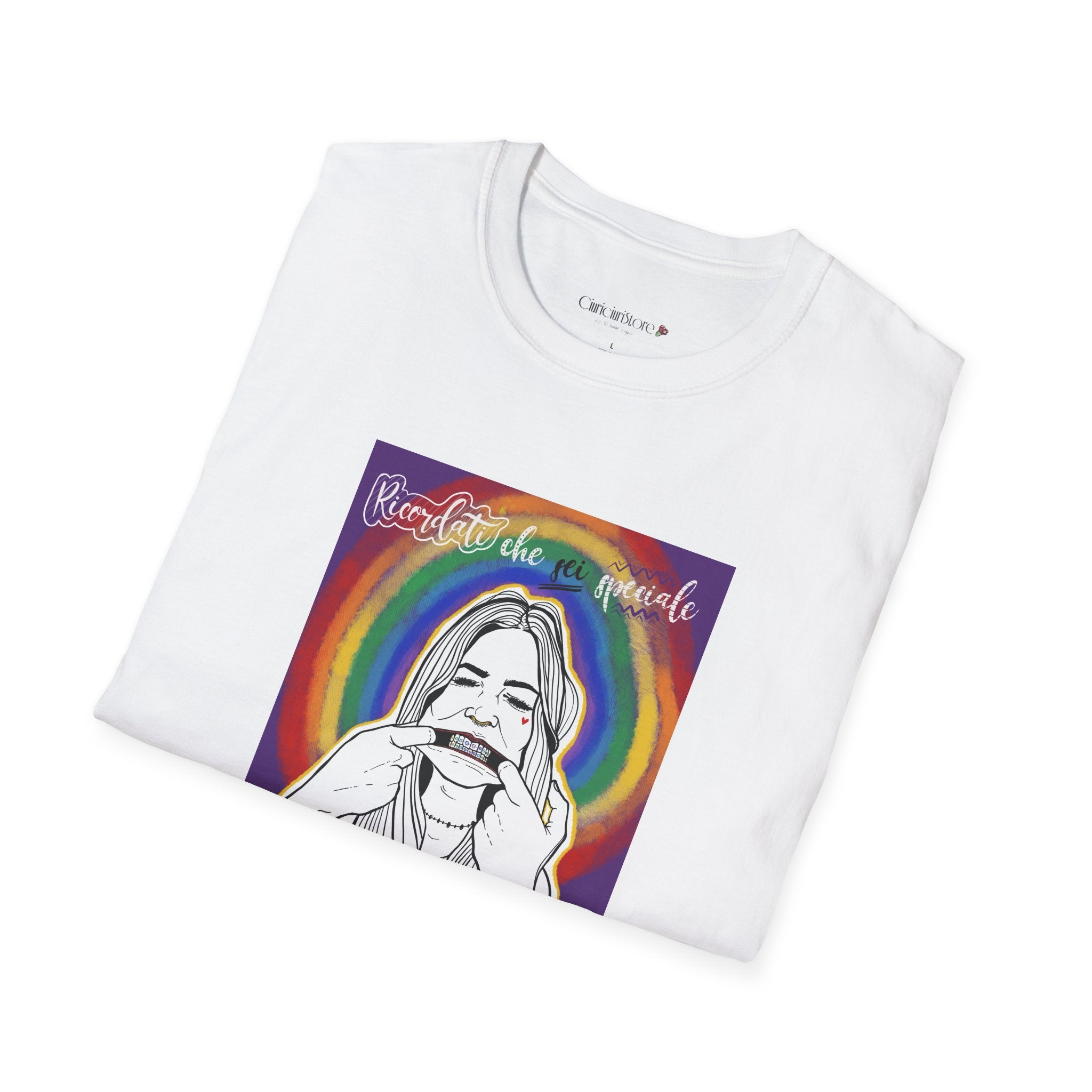T-Shirt – Rainbow Smile