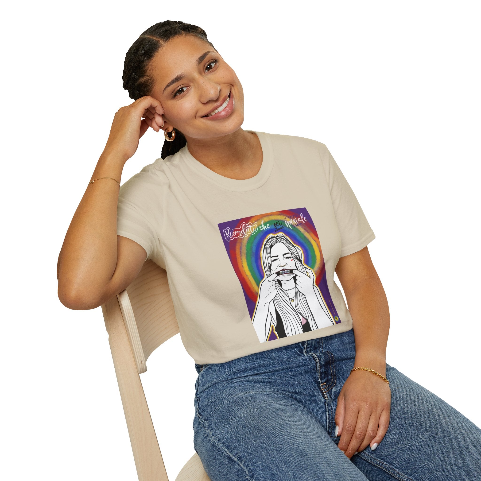 T-Shirt – Rainbow Smile