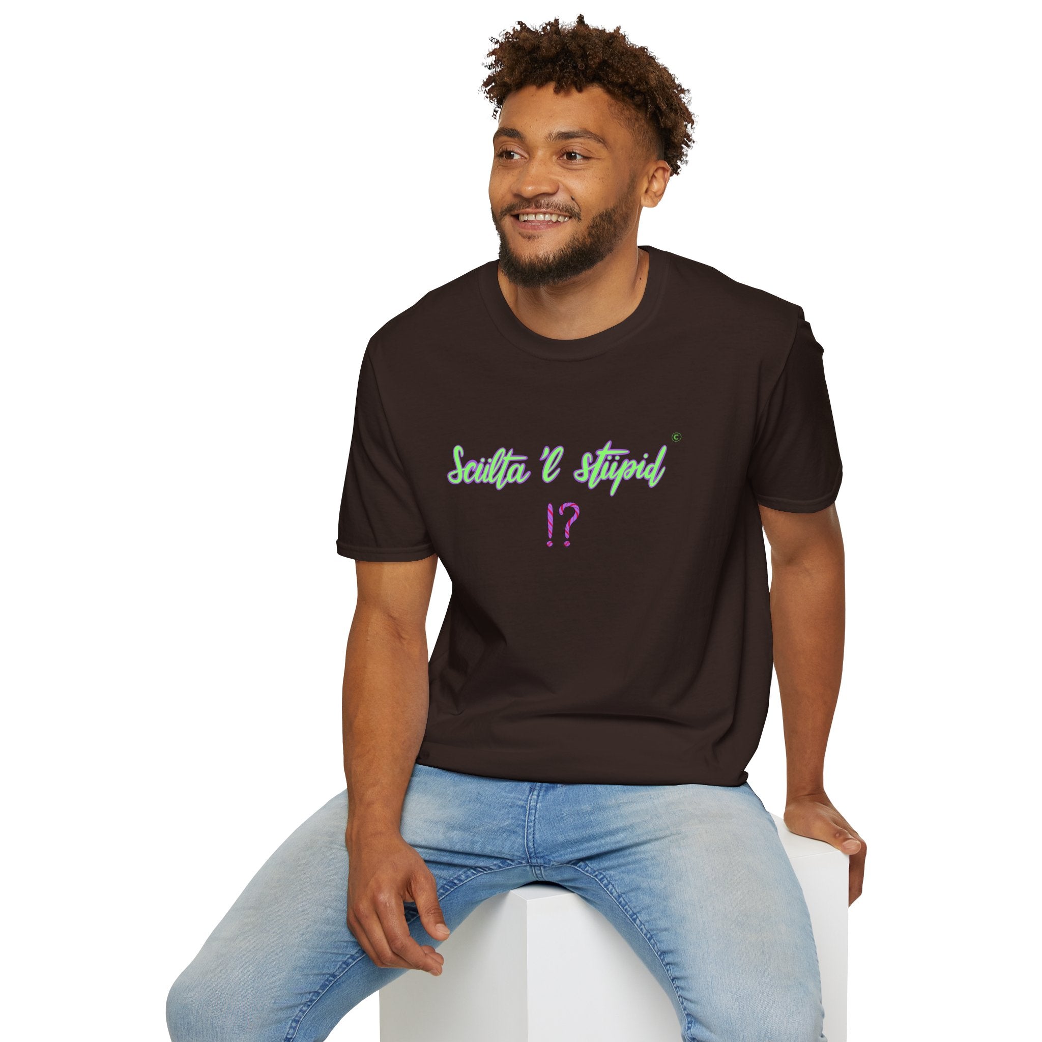 T shirt - sculta 'l stupid ❗❓