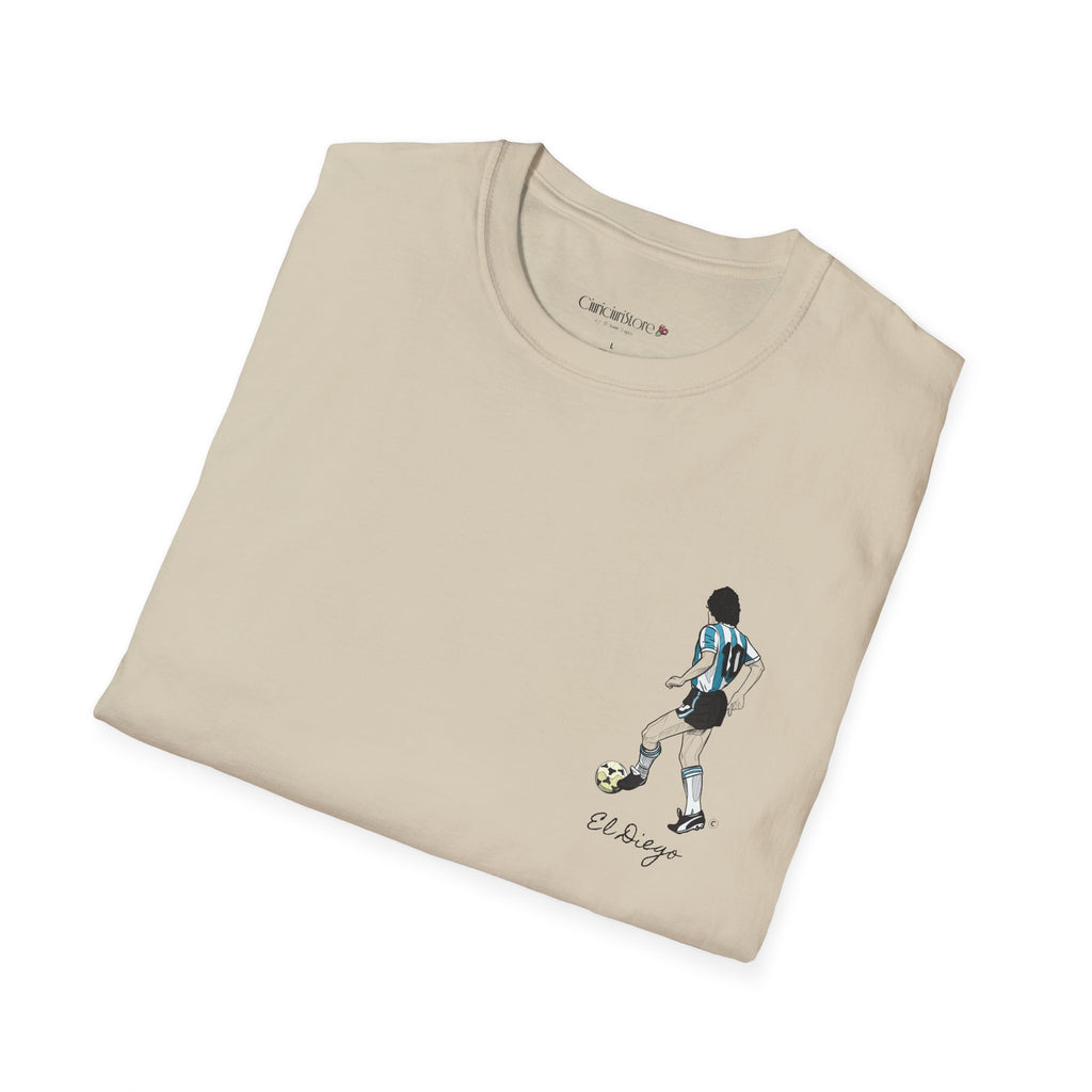 maradona single iconic - Cotone pettinato