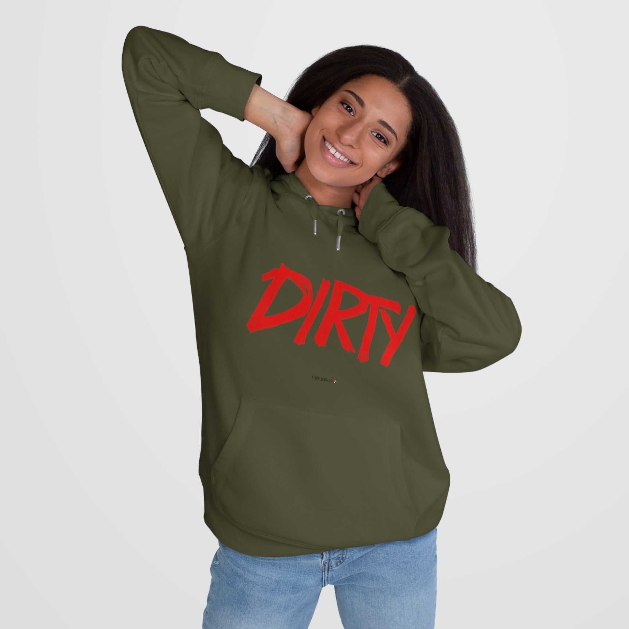 Felpa Dirty Design- Raw streetwear underground