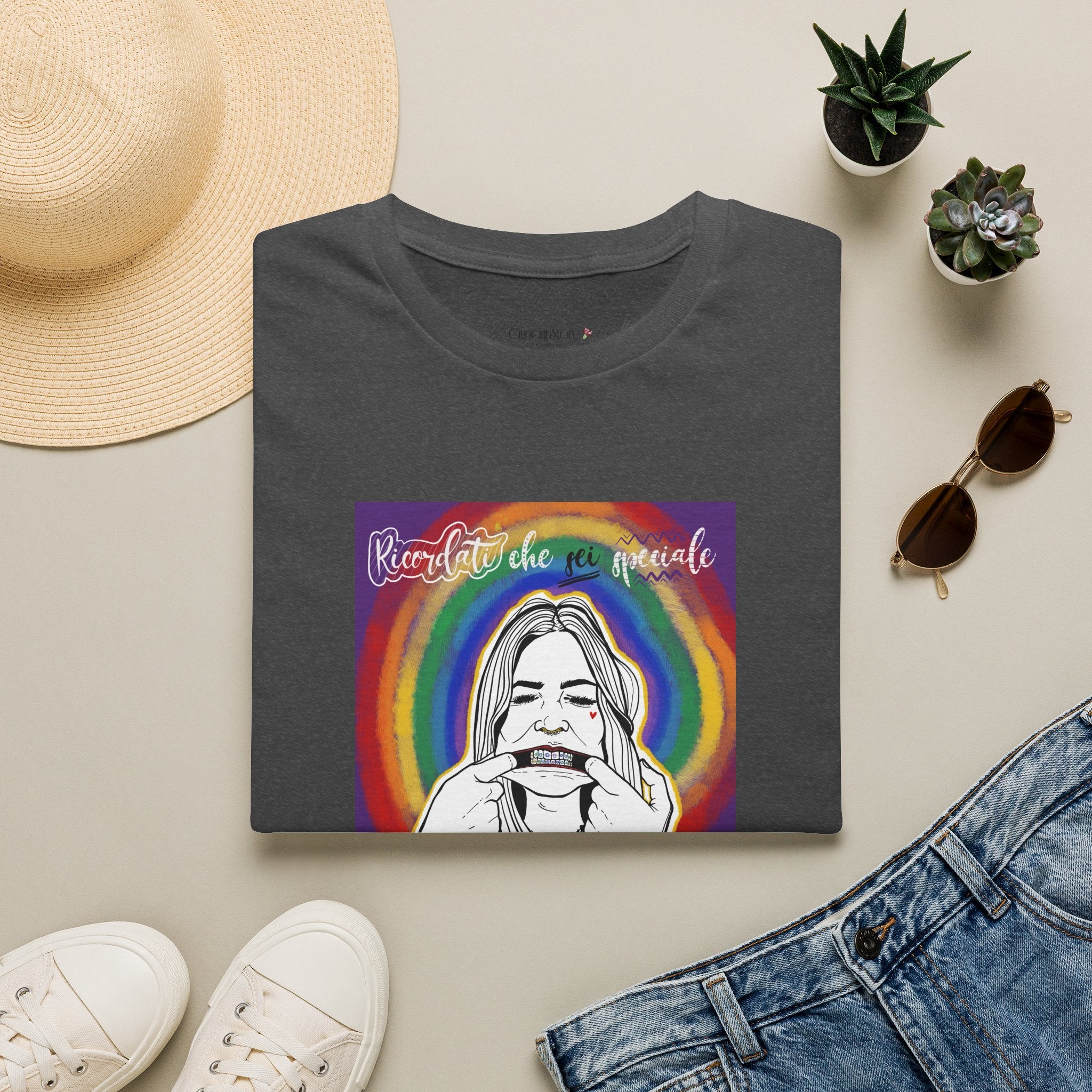 T-Shirt – Rainbow Smile