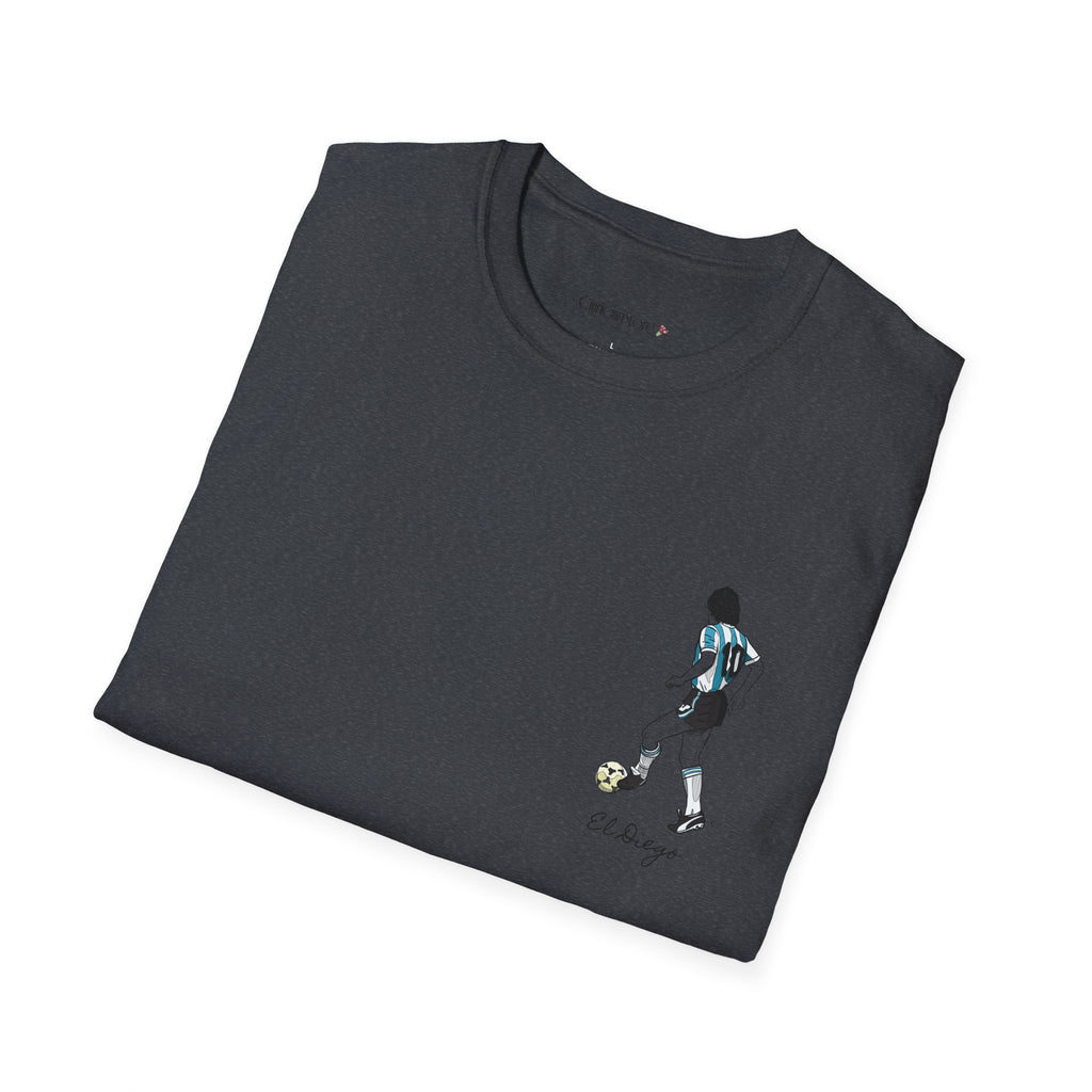 maradona single iconic - Cotone pettinato