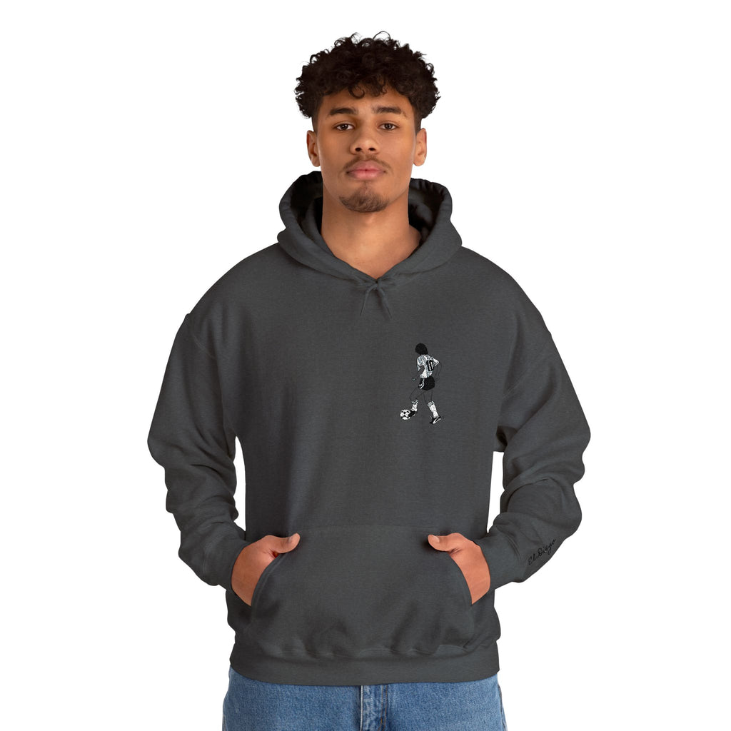 Maradona Iconic Hoodie -RICAMO Premium_ Un icona che non passa mai di moda