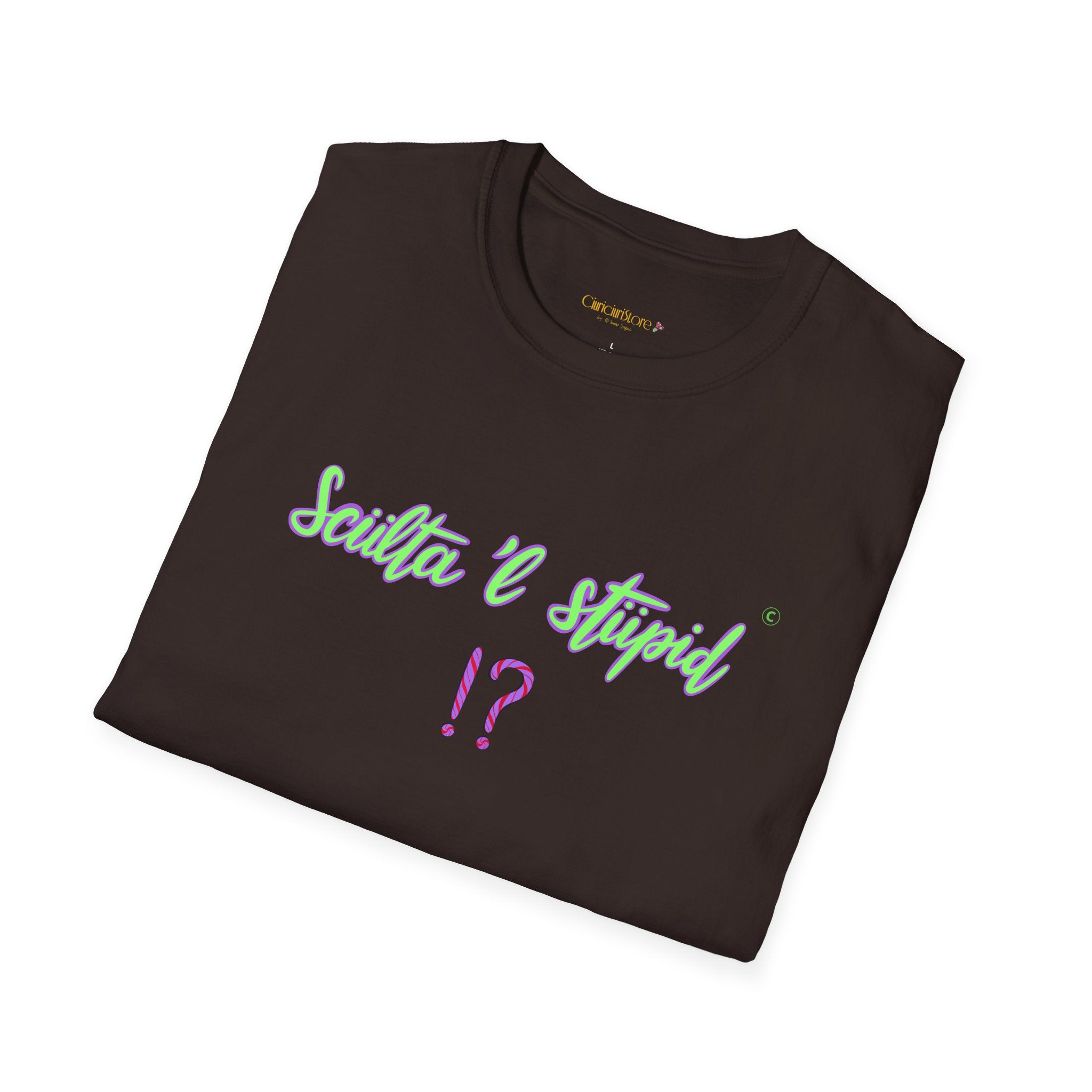 T shirt - sculta 'l stupid ❗❓
