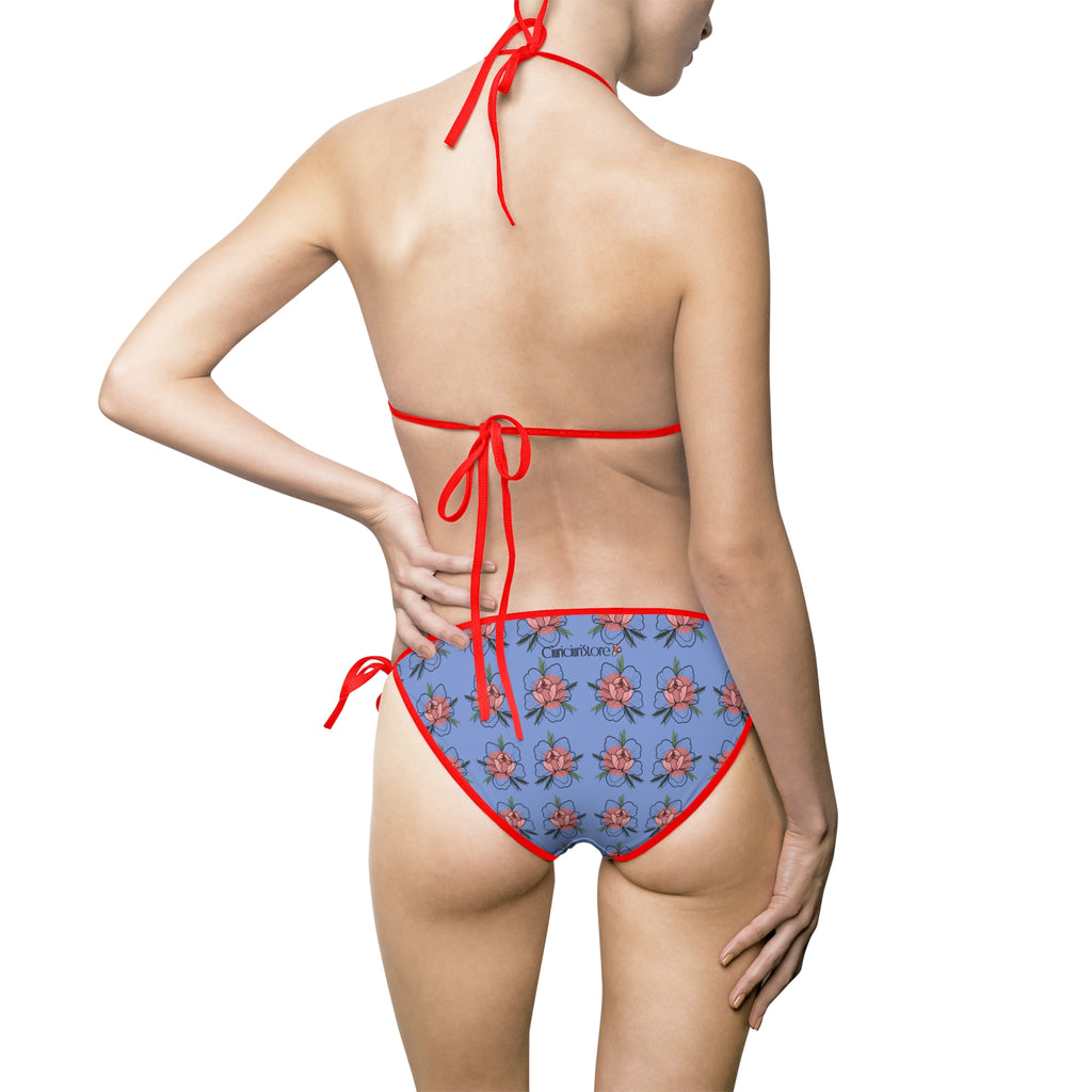 Costume da bagno bikini da donna Vibrant floral