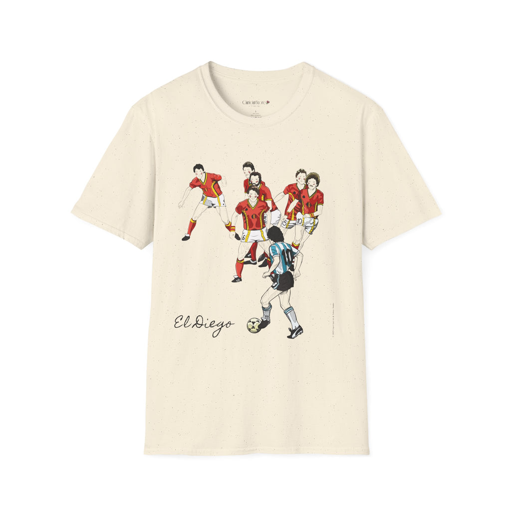 Iconic Maradona T-Shirt - Cotone pettinato