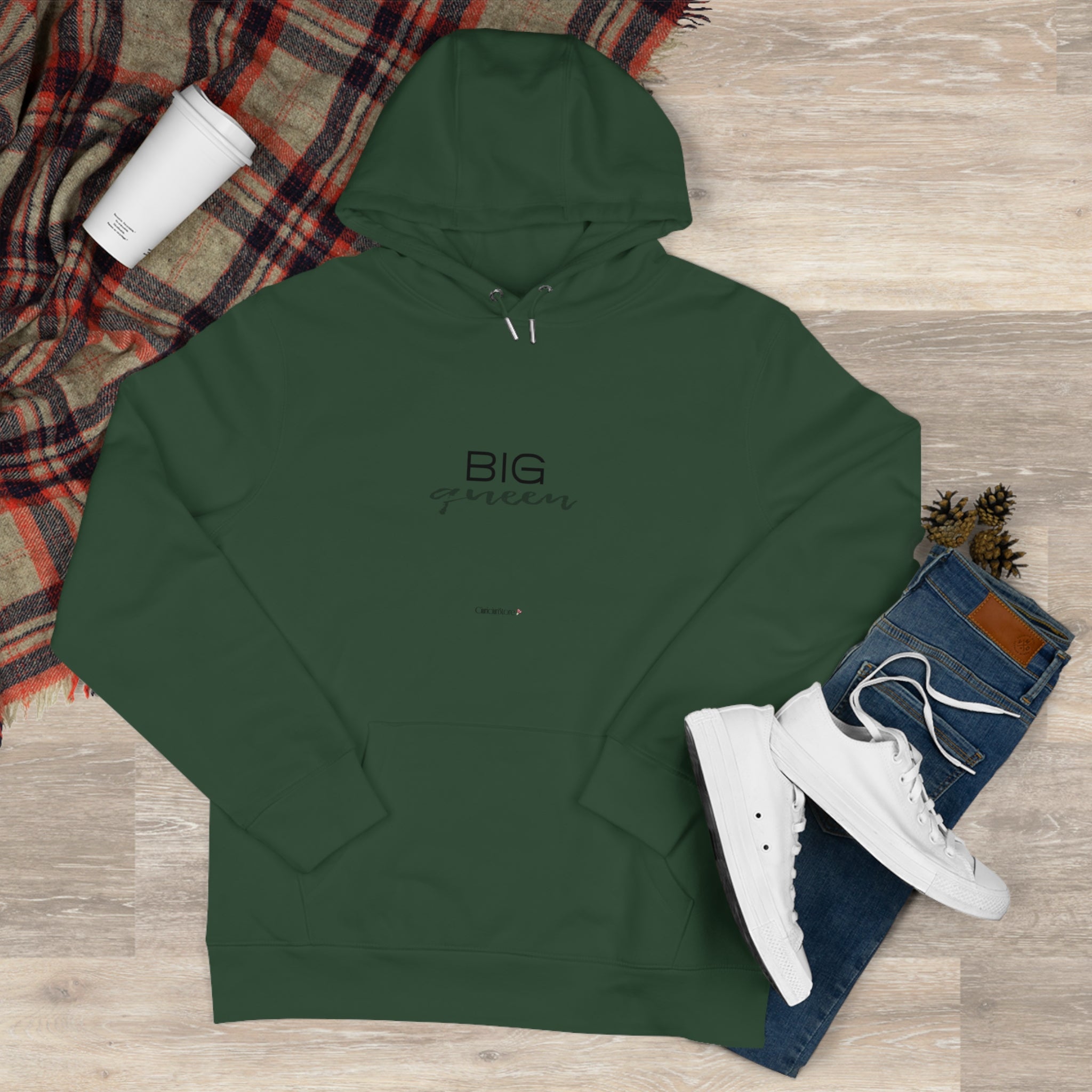 Big Queen Unisex Felpa Design