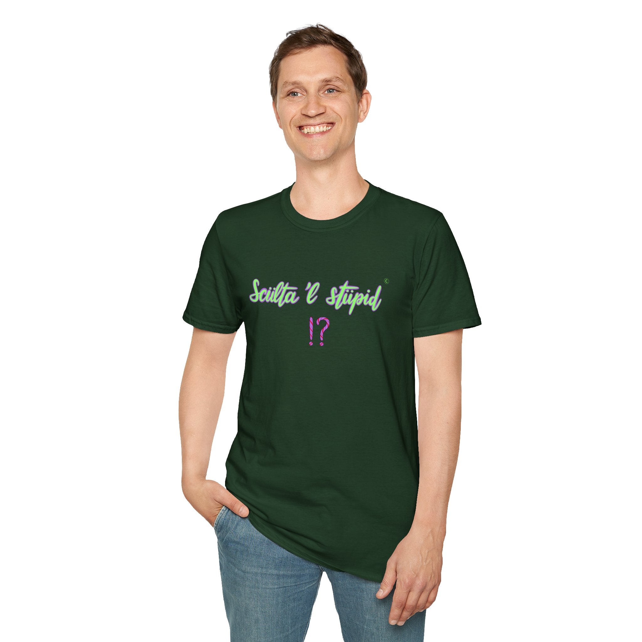 T shirt - sculta 'l stupid ❗❓