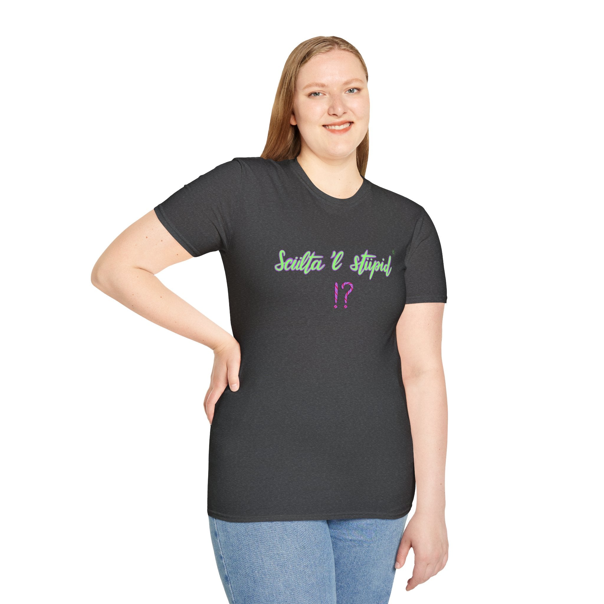 T shirt - sculta 'l stupid ❗❓