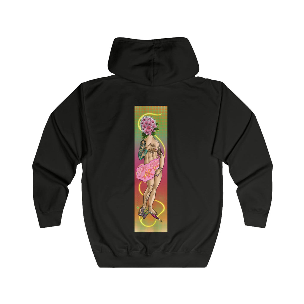 Full Zip Hoodie -Venere Pop-Punk