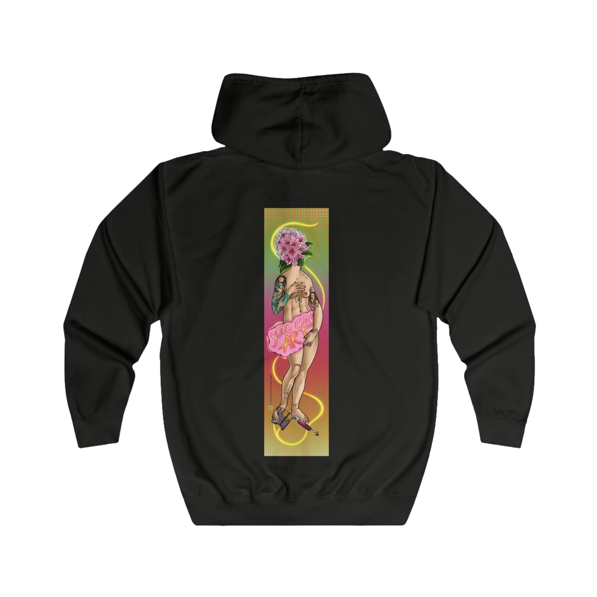 Full Zip Hoodie -Venere Pop-Punk