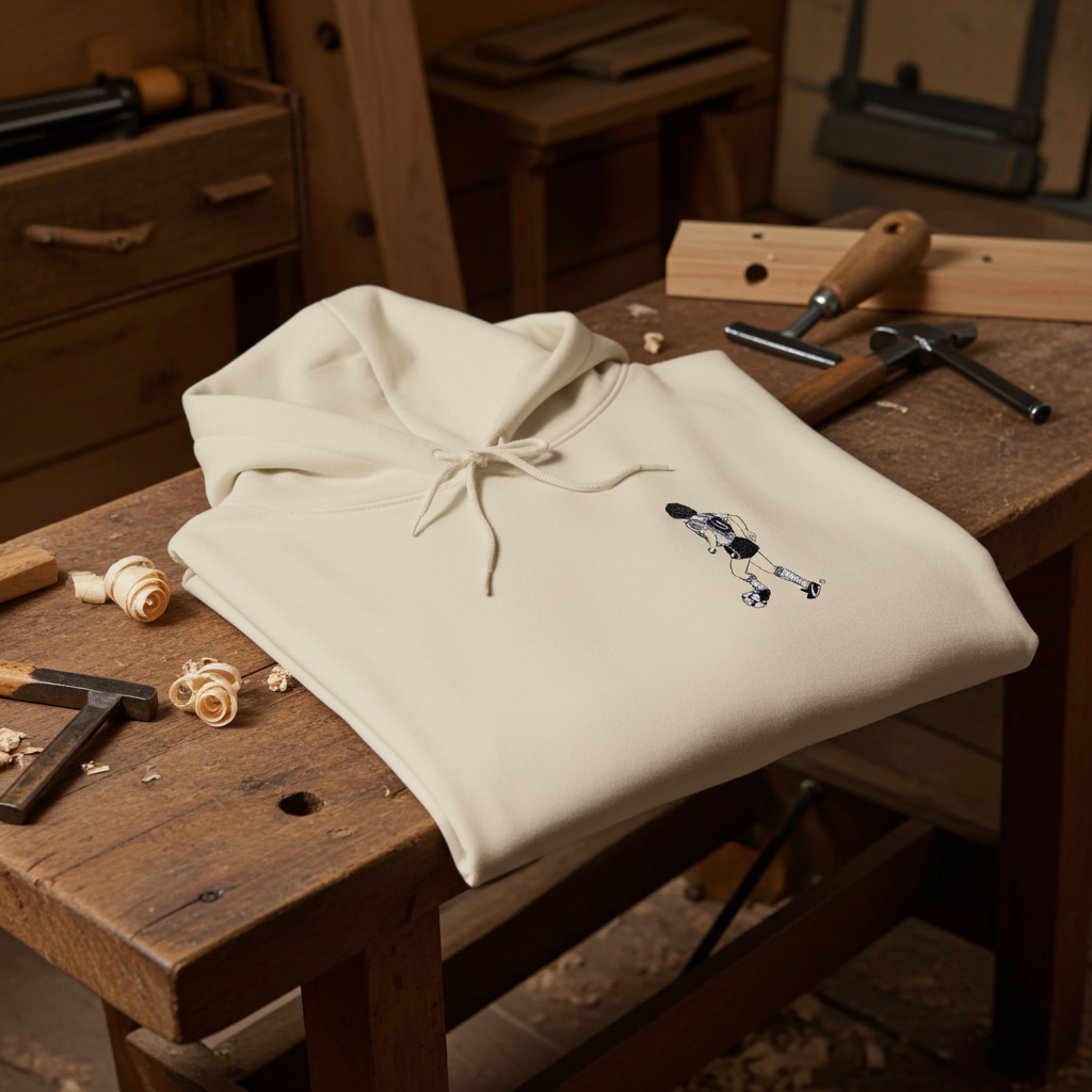 Maradona Iconic Hoodie -RICAMO Premium_ Un icona che non passa mai di moda