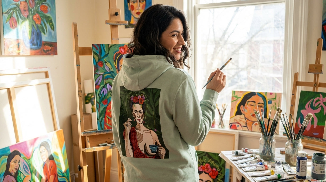 Felpa Frida - Arte e streetwear