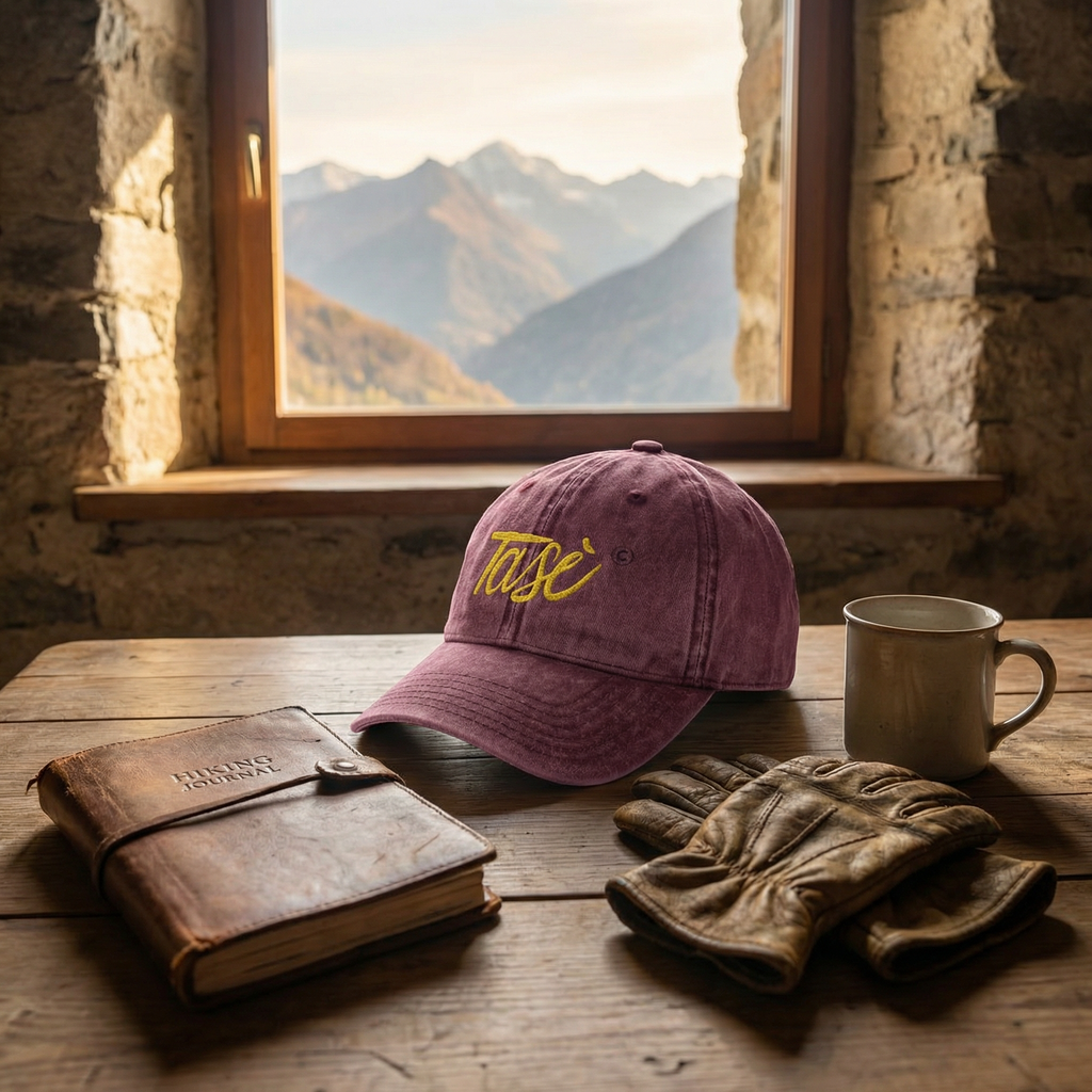 Vintage Cap - TASE' 🤫- Valtellina street - Ricamo PREMIUM