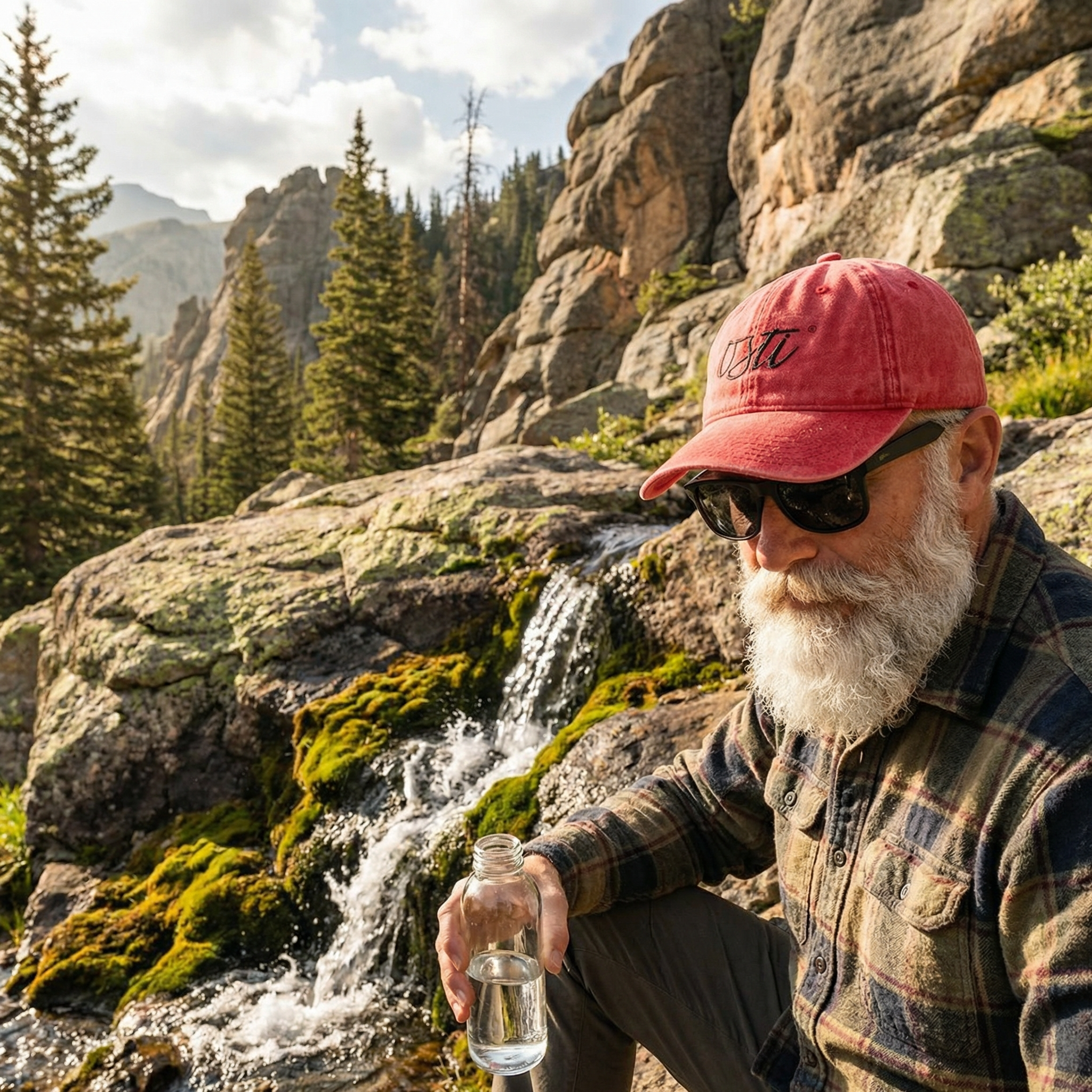 Vintage Cap - OSTI🤨 - Valtellina street - Ricamo PREMIUM NERO
