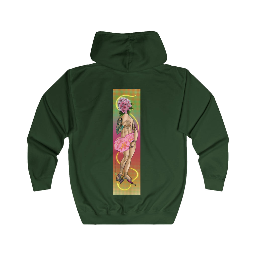 Full Zip Hoodie -Venere Pop-Punk