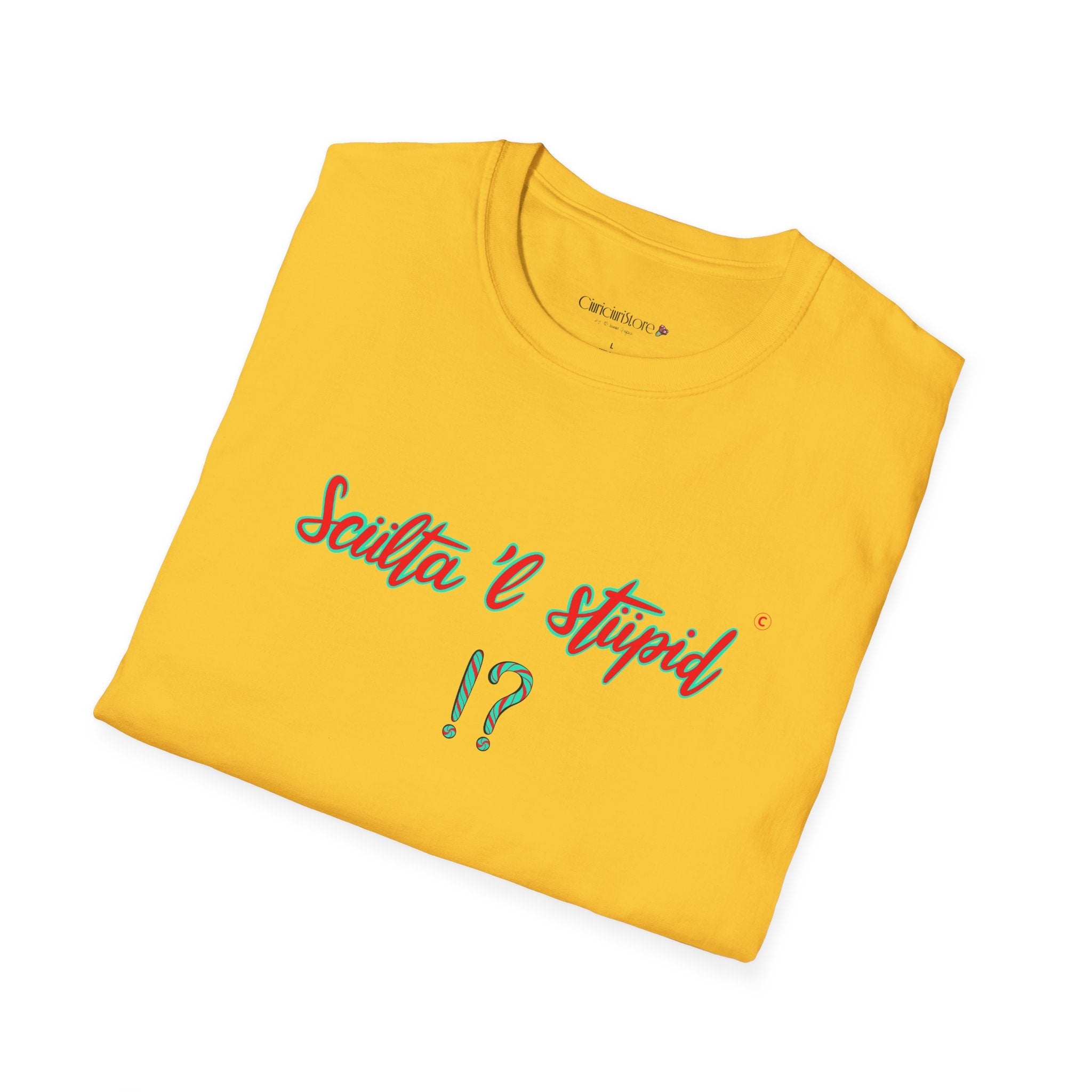 T shirt - sculta 'l stupid ❗❓