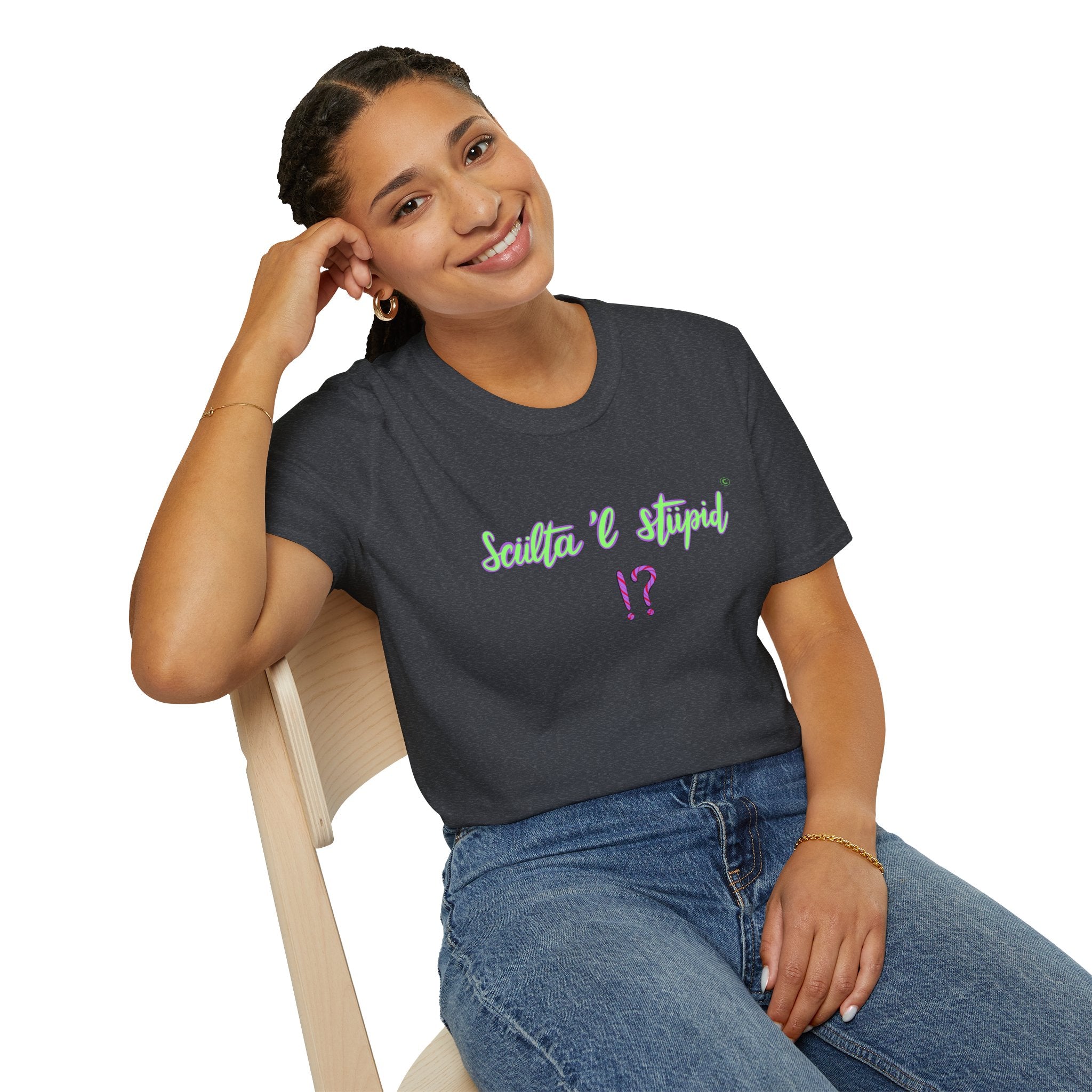 T shirt - sculta 'l stupid ❗❓