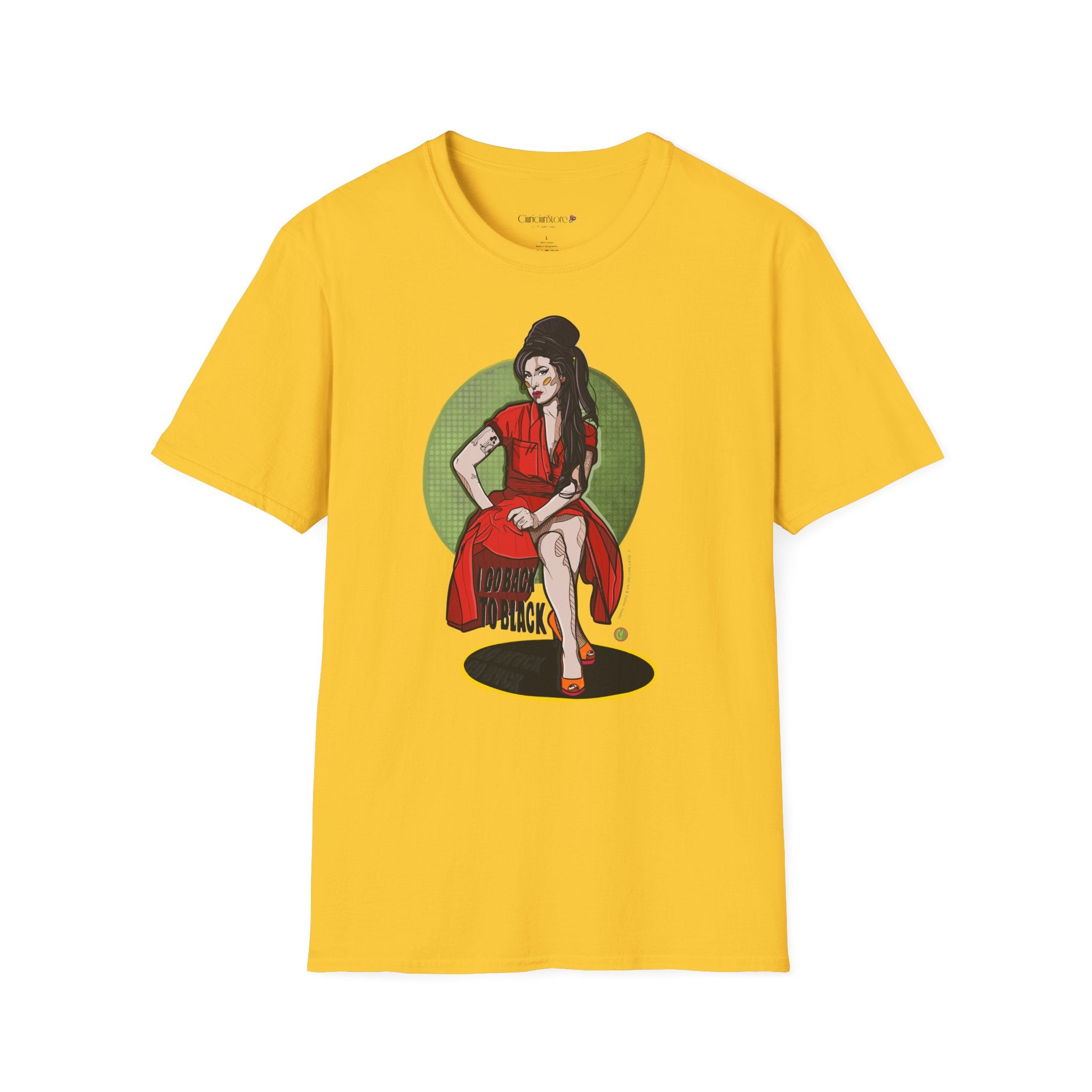 T Shirt —Back to black