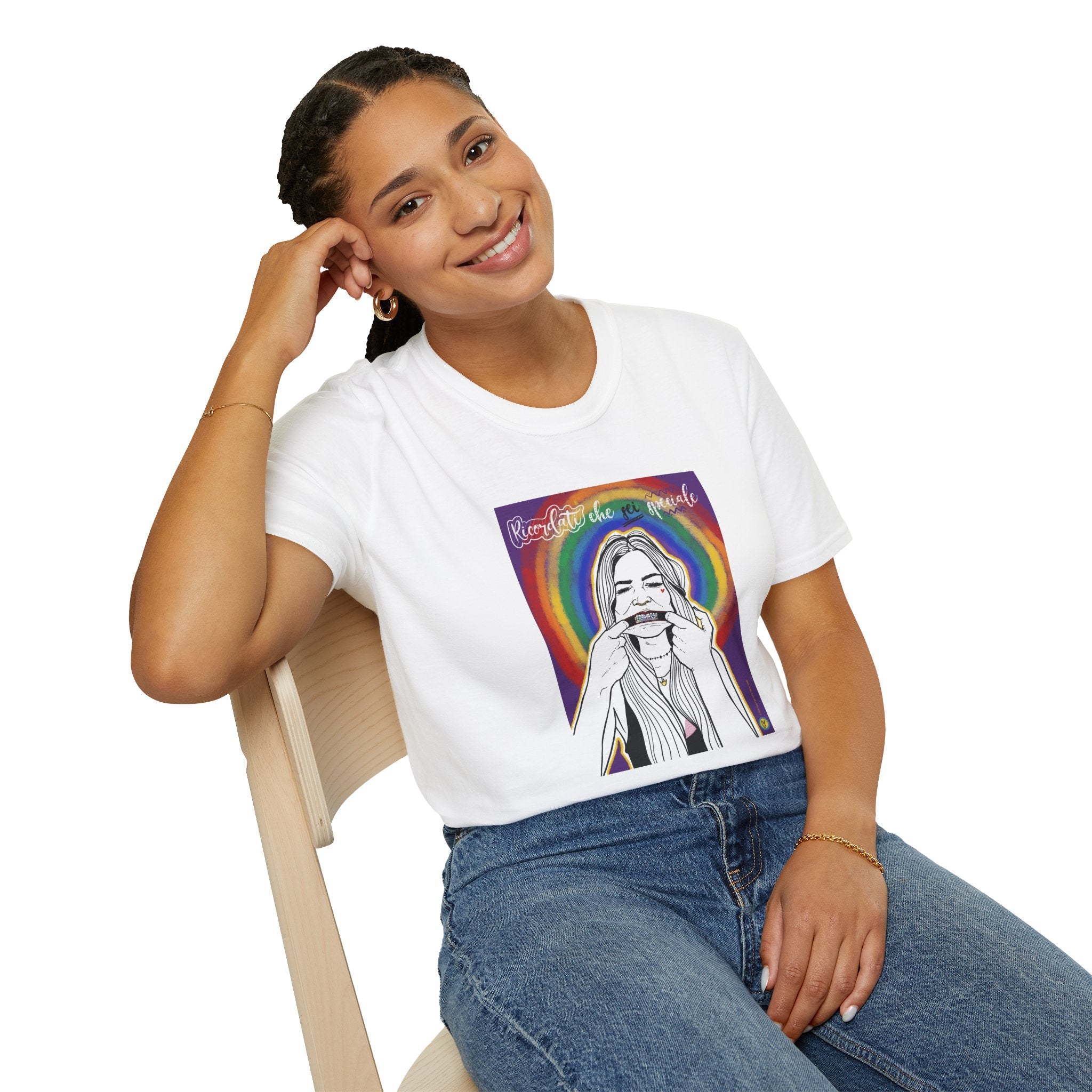 T-Shirt – Rainbow Smile