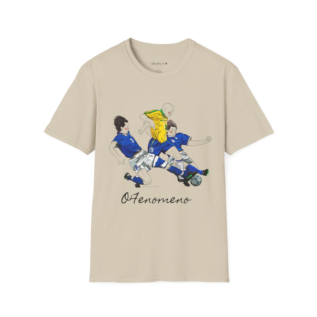T shirt - Ronaldo Fenomeno -Cotone pettinato