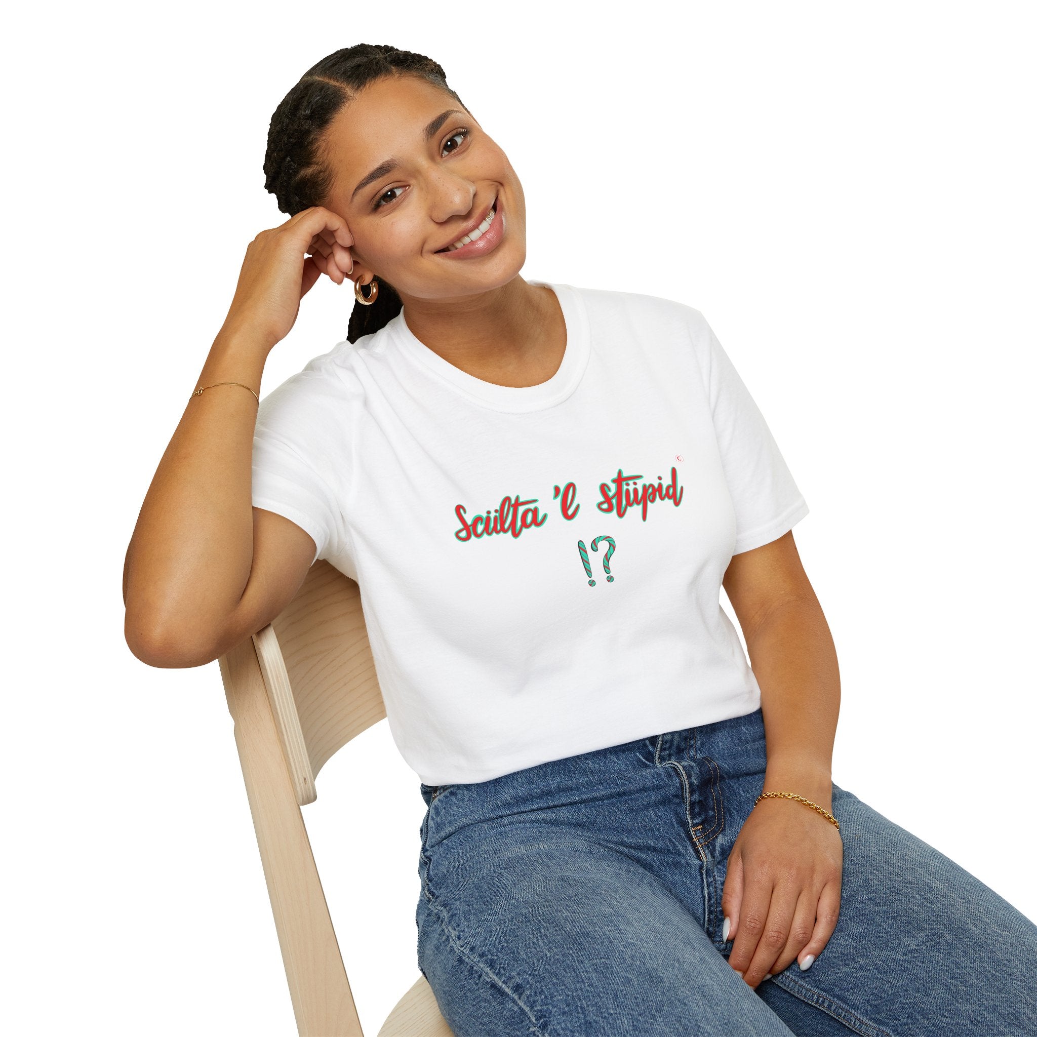 T shirt - sculta 'l stupid ❗❓