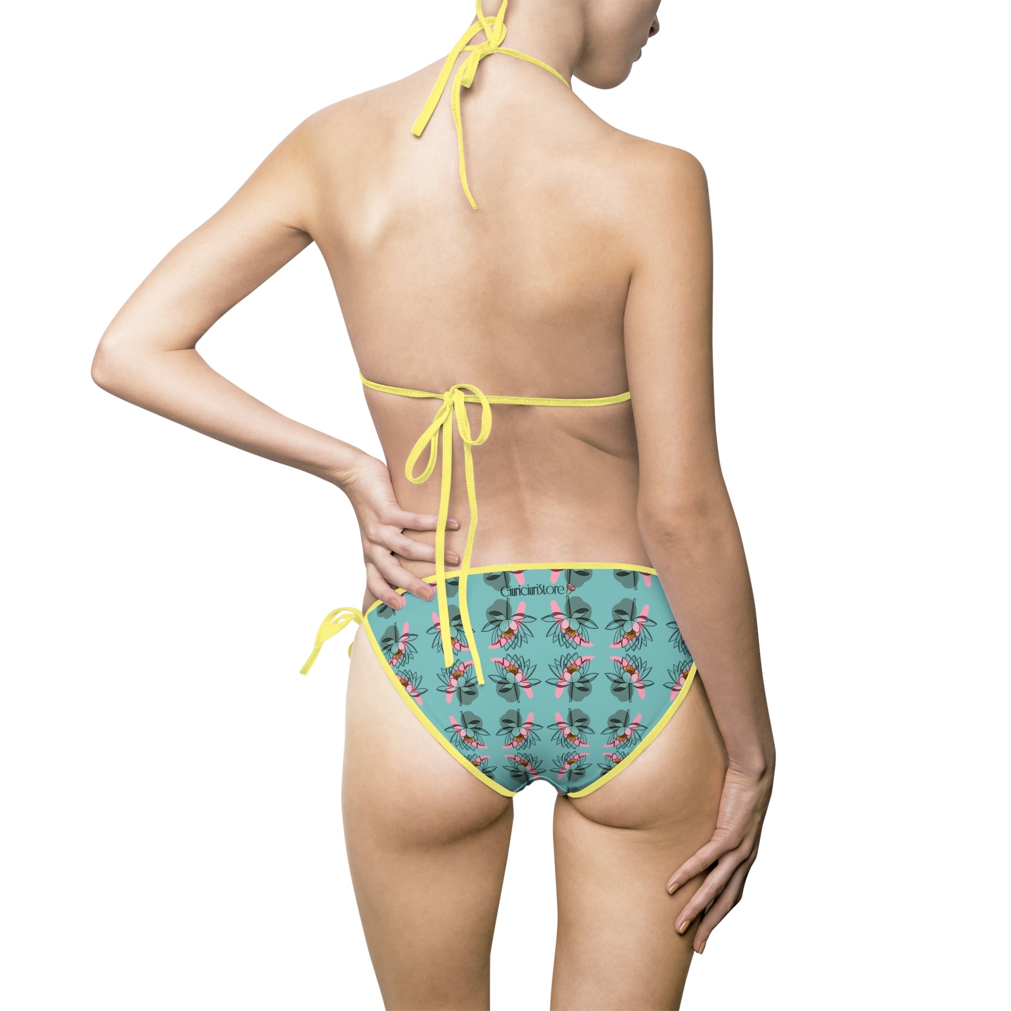 Costume da bagno bikini da donna Tropical colors