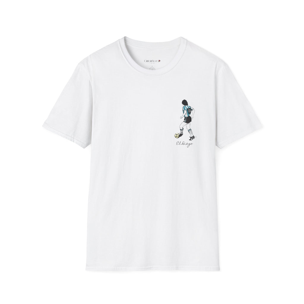 maradona single iconic - Cotone pettinato