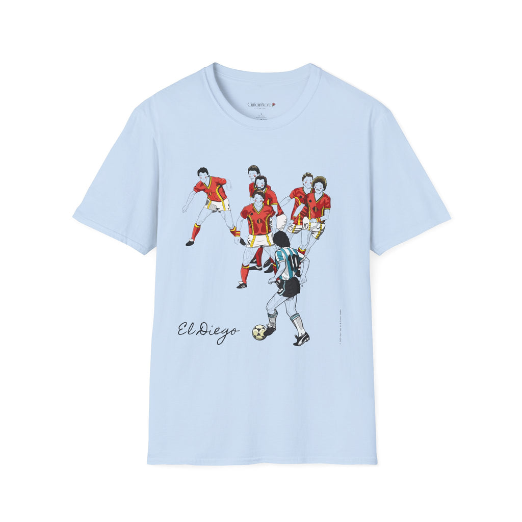 Iconic Maradona T-Shirt - Cotone pettinato