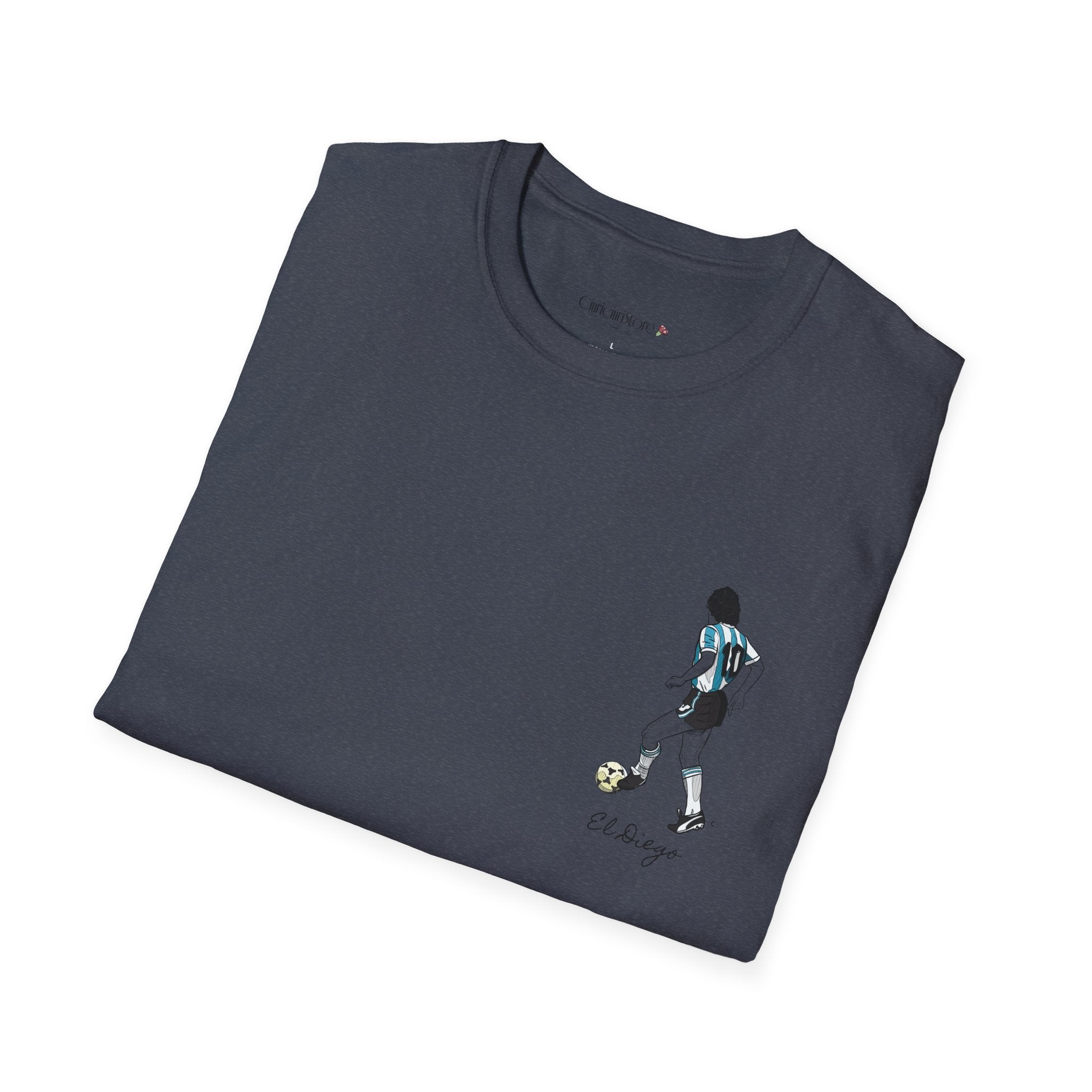 maradona single iconic - Cotone pettinato
