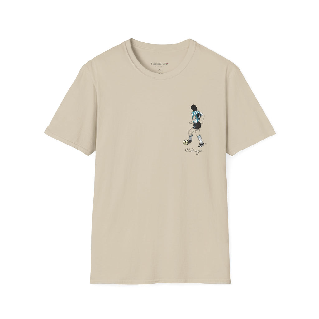 maradona single iconic - Cotone pettinato
