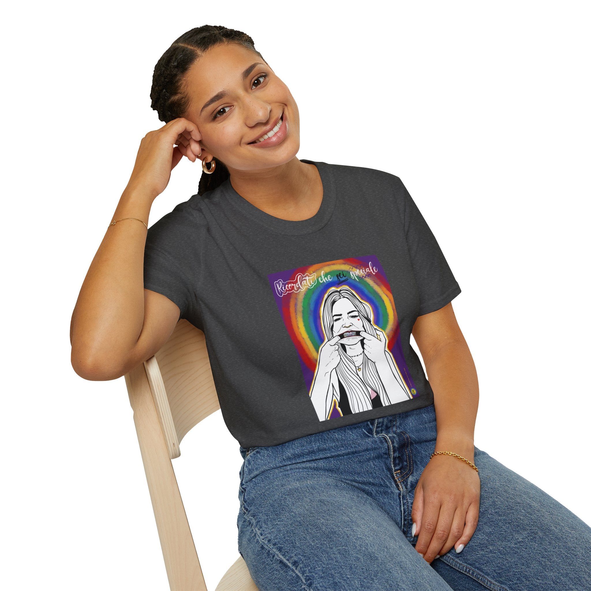 T-Shirt – Rainbow Smile