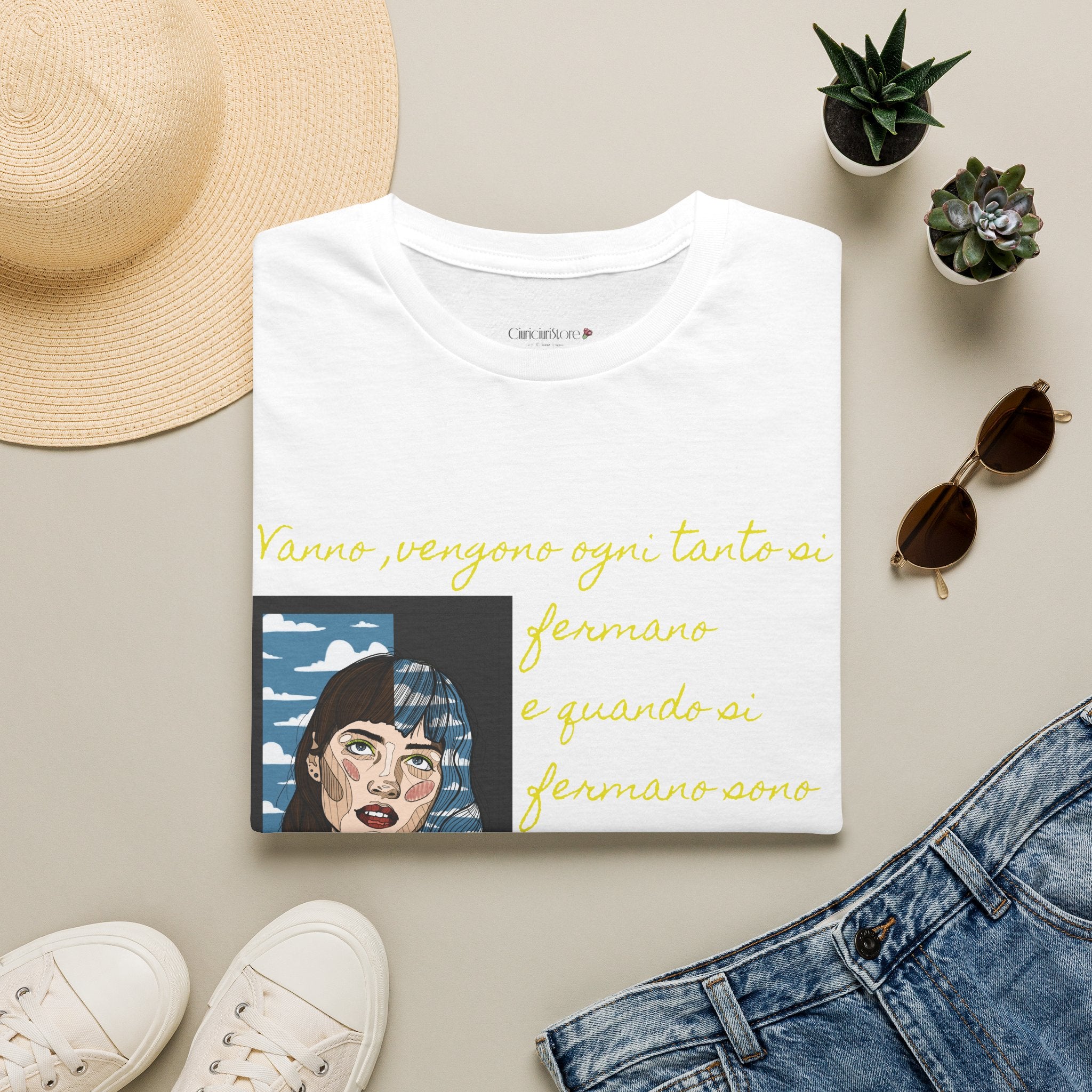 T‑Shirt — Le nuvole ☁️