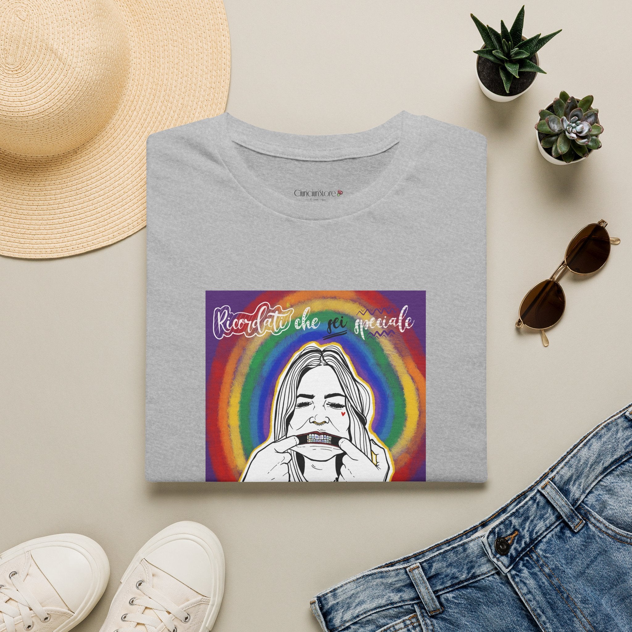 T-Shirt – Rainbow Smile