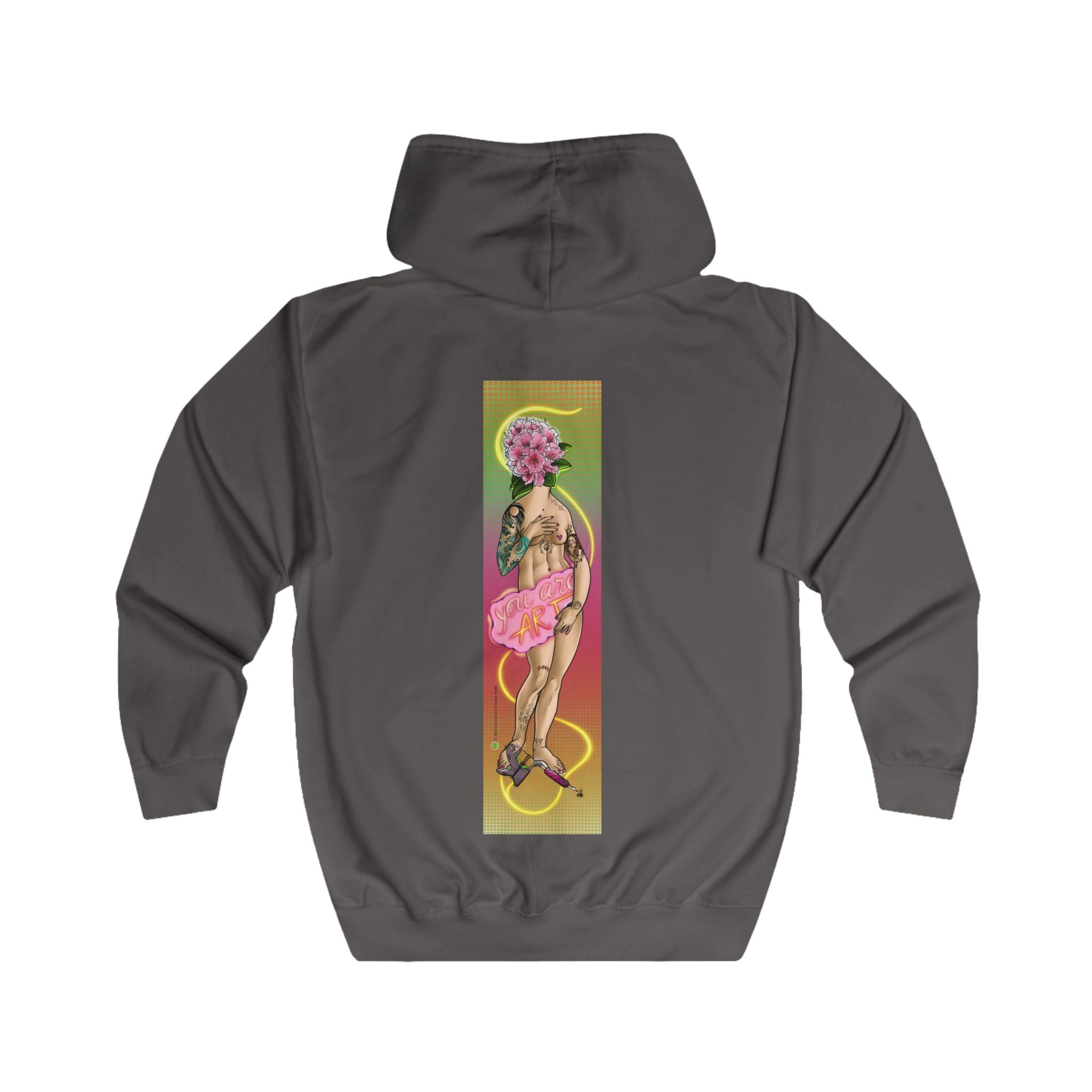 Full Zip Hoodie -Venere Pop-Punk