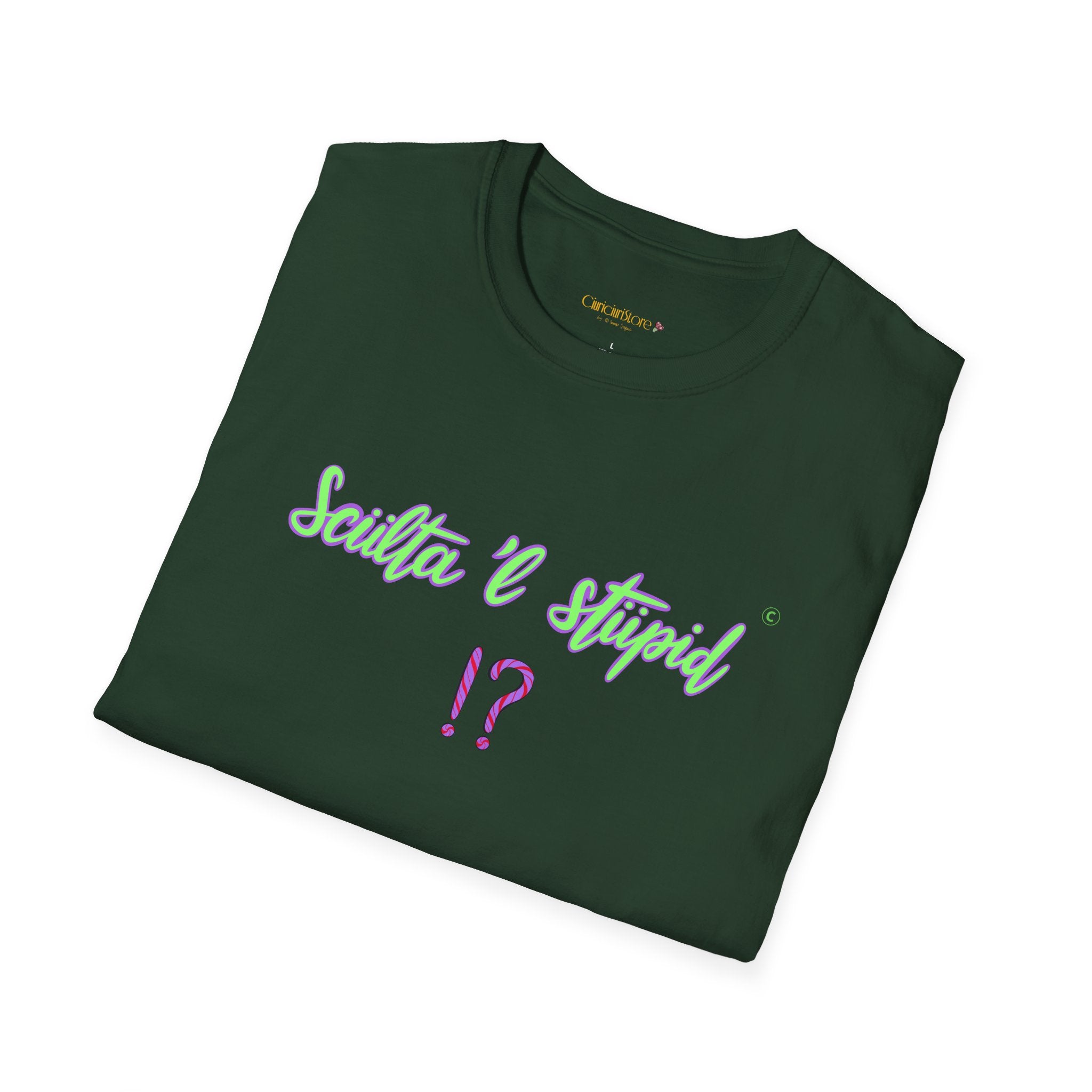 T shirt - sculta 'l stupid ❗❓