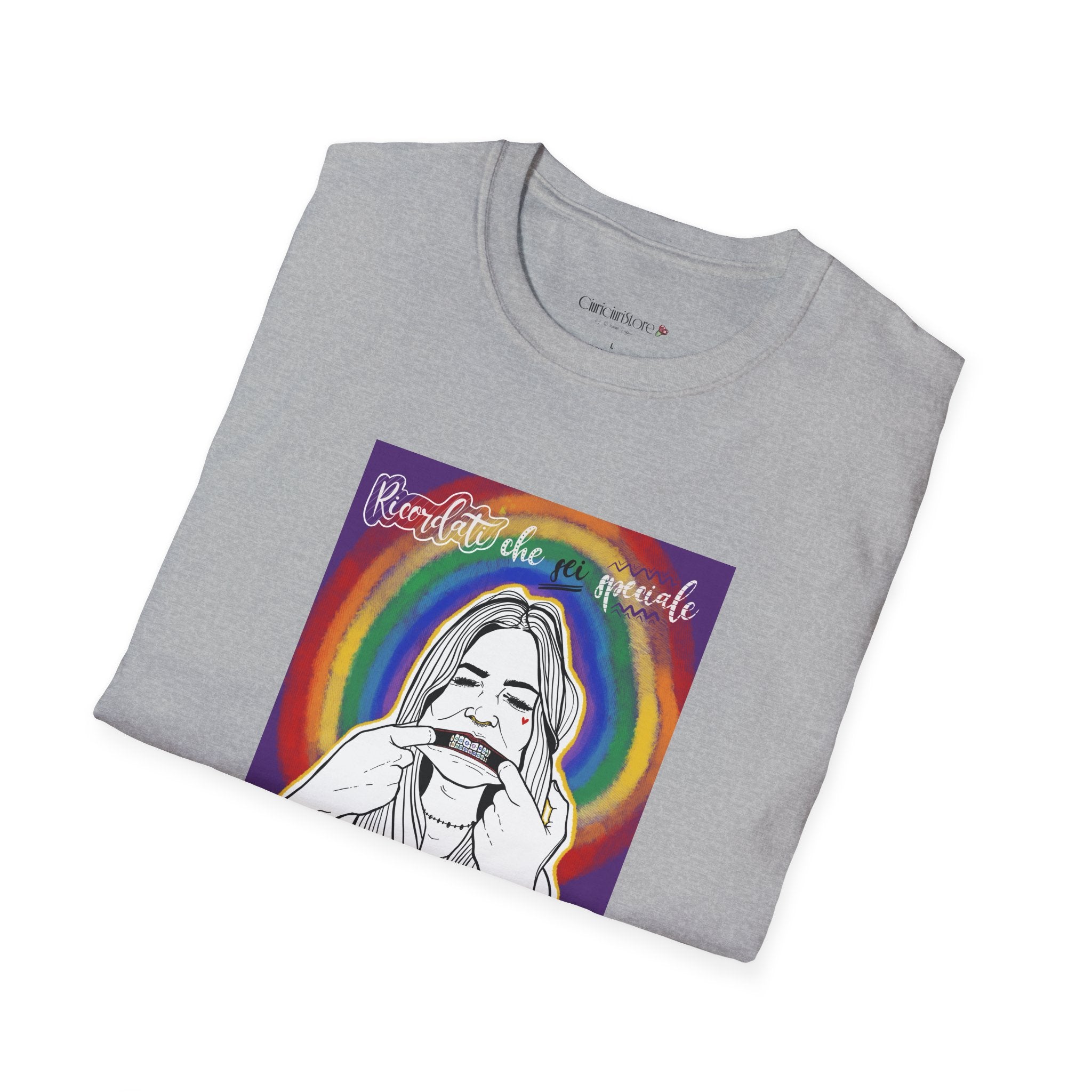 T-Shirt – Rainbow Smile