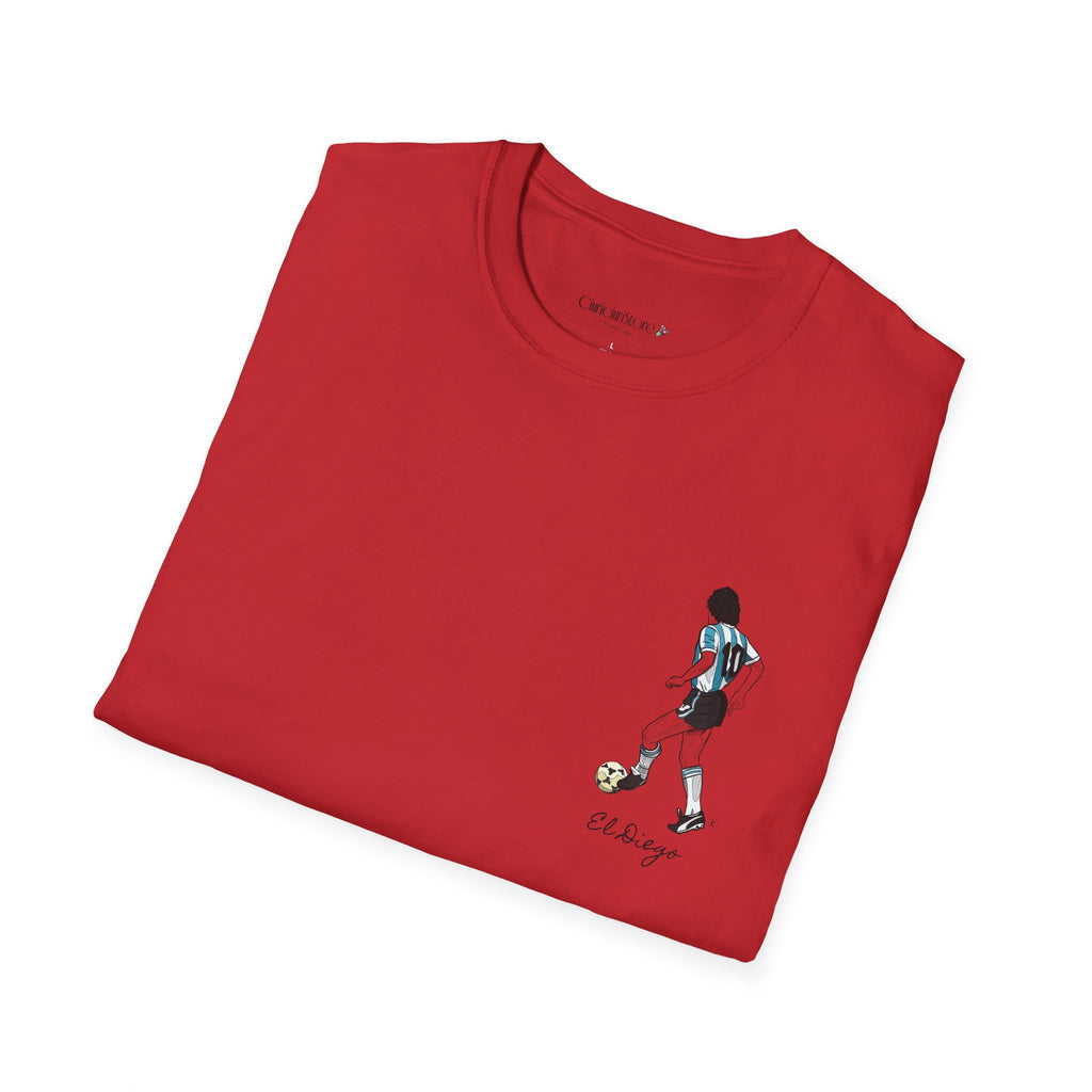 maradona single iconic - Cotone pettinato